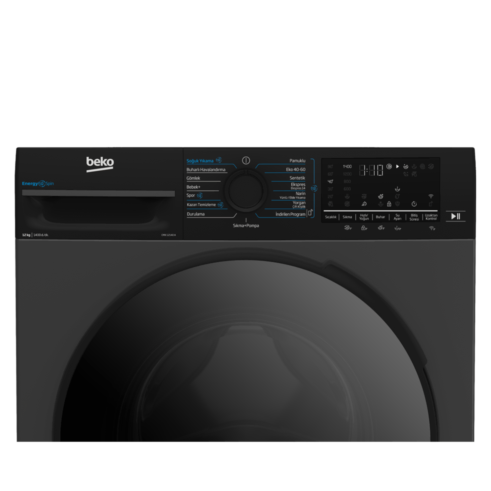 Beko CMX 12140 A 12 Kg Çamaşır Makinesi