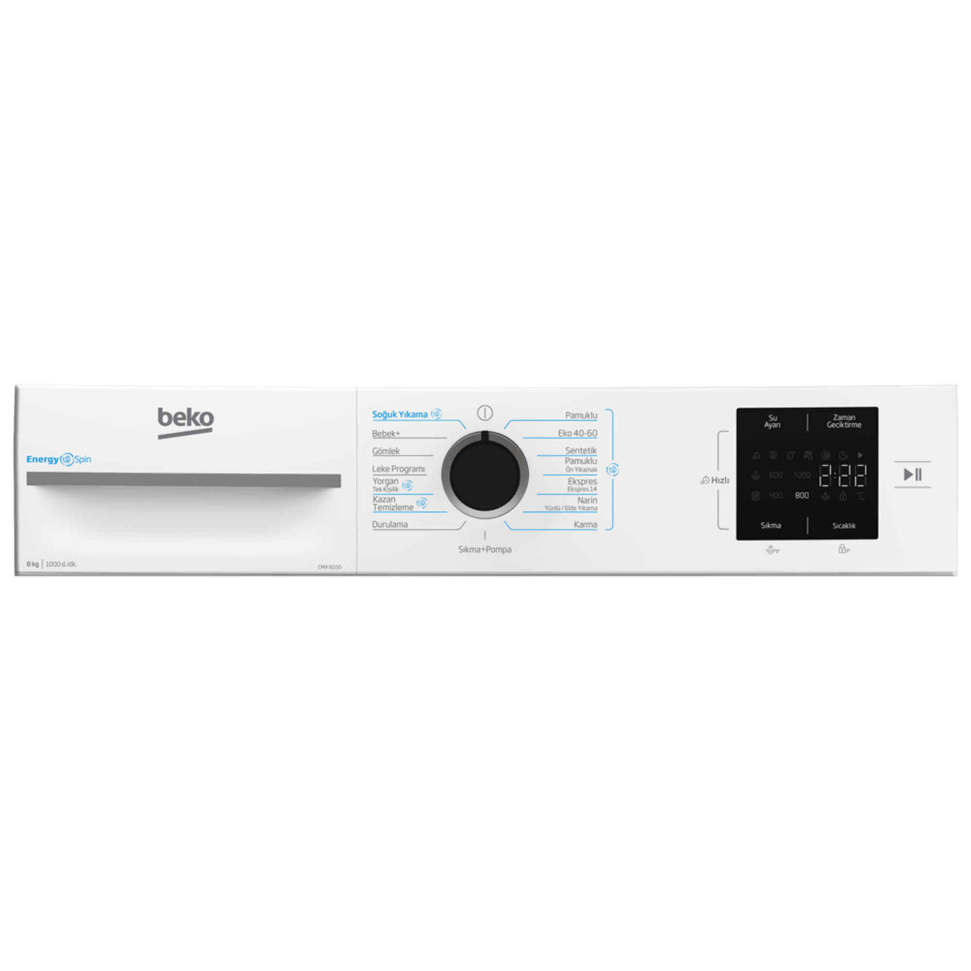 Beko CMX 8100 8 Kg Çamaşır Makinesi