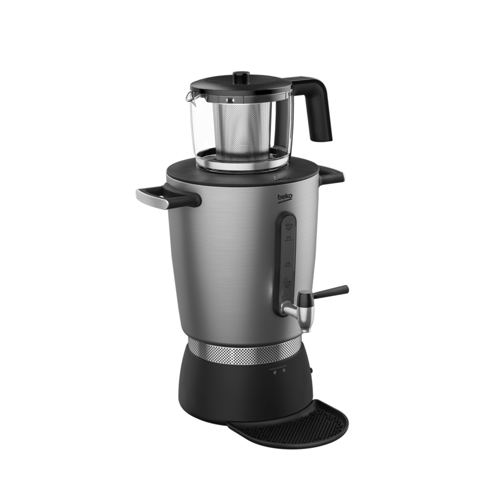 Beko SE 8036 I 2200 W Cam Demlikli Semaver