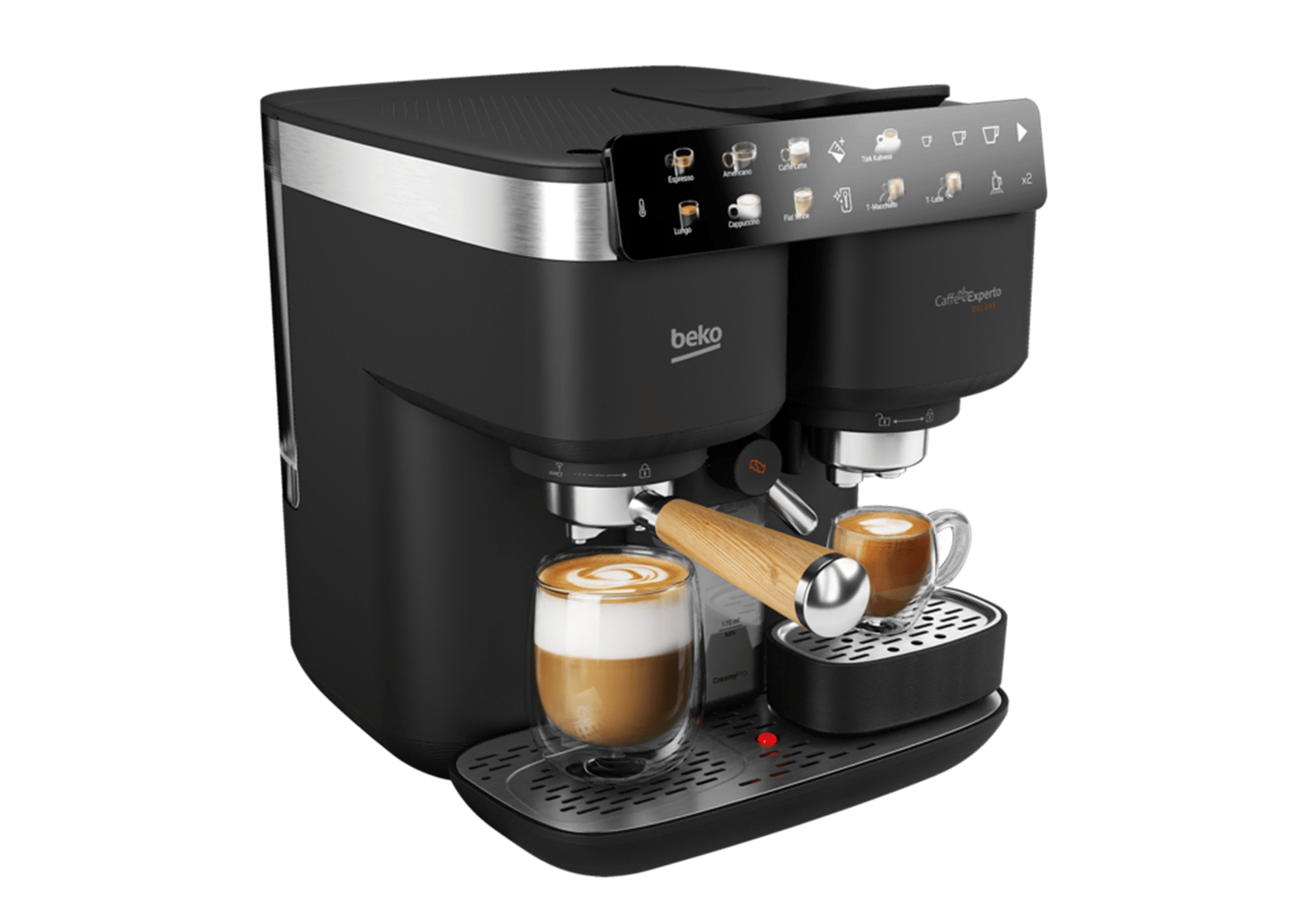 Beko TEM 8690 Caffe Experto® Deluxe Türk Kahvesi Makinesi & Yarı Otomatik Espresso Makinesi