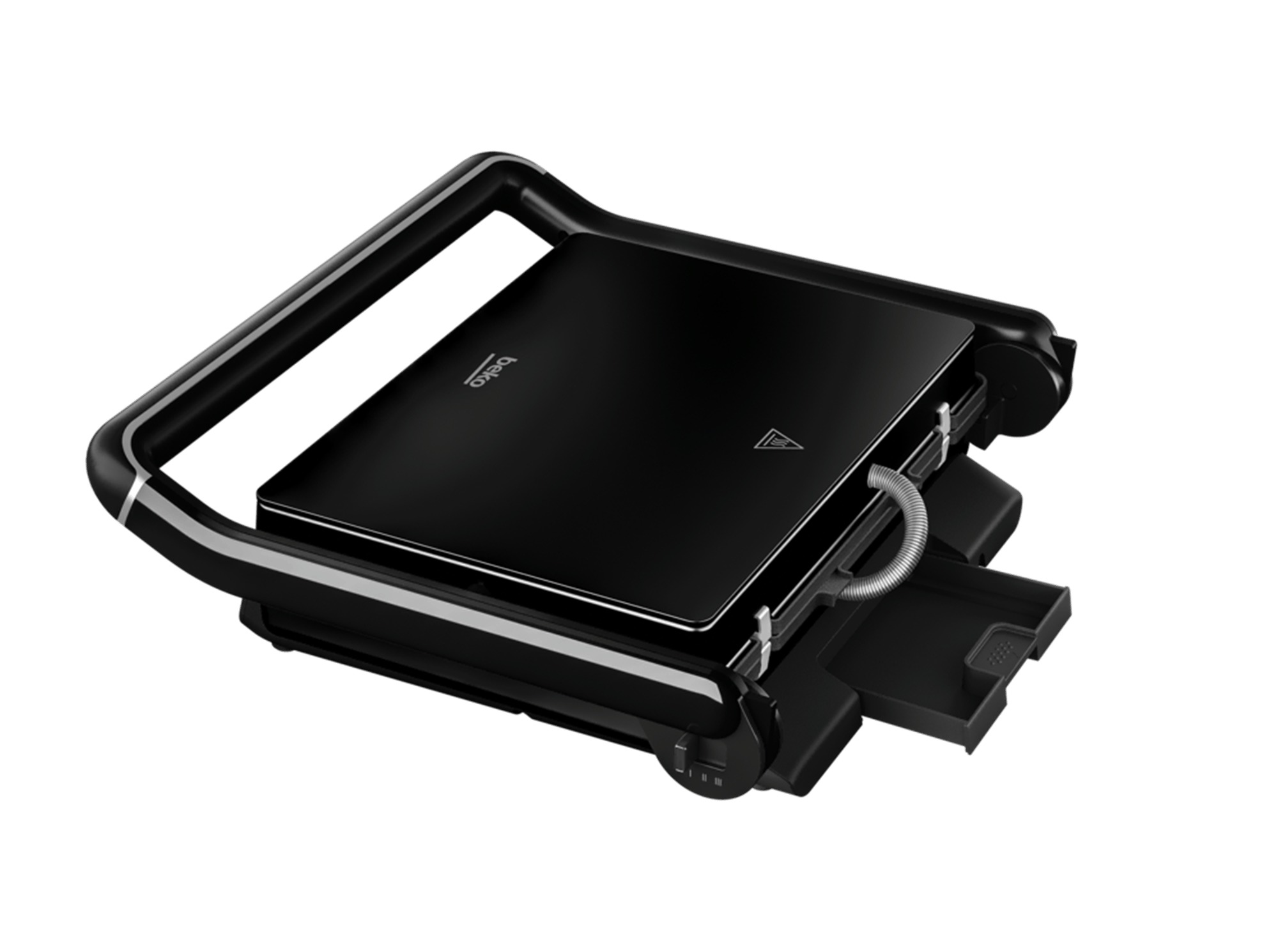 Beko TM 5046 CB Floral Tost Makinesi Siyah