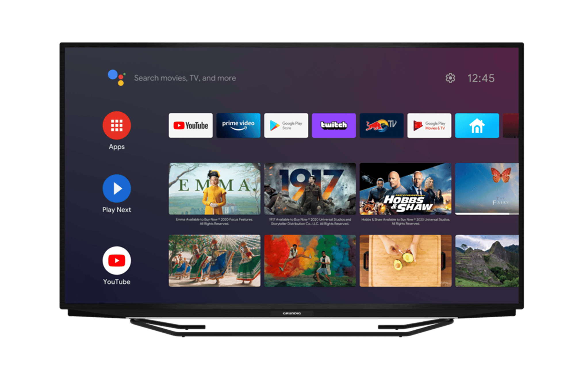BELGRAD 55 GFU 7905 B Grundig TV