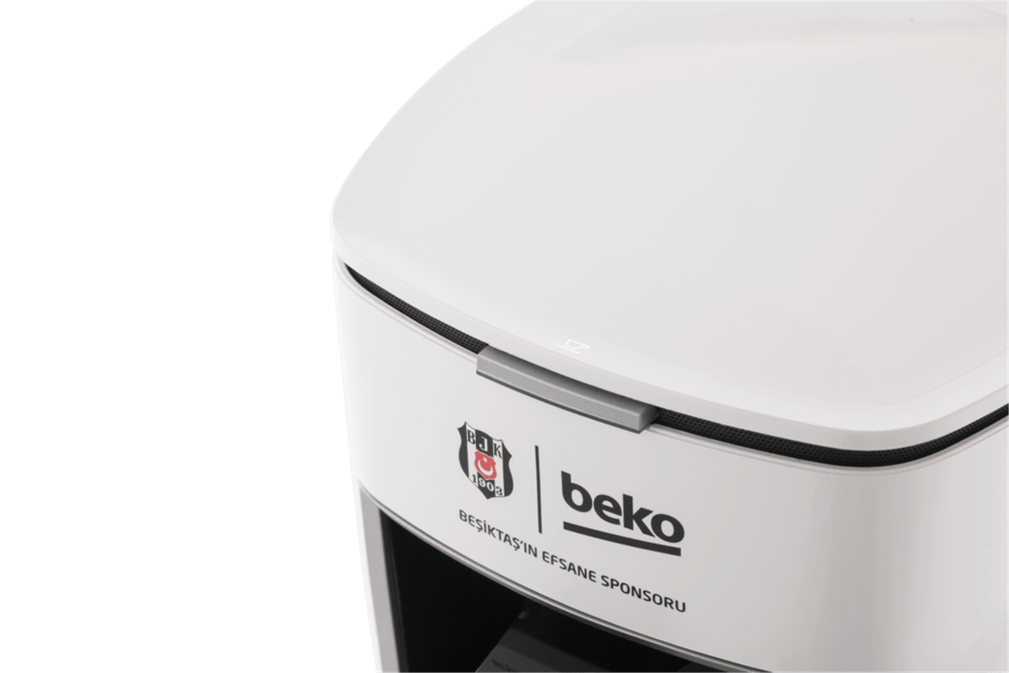 BKK 2300 Mini Keyf Beyaz – BJK Türk Kahve Makinesi