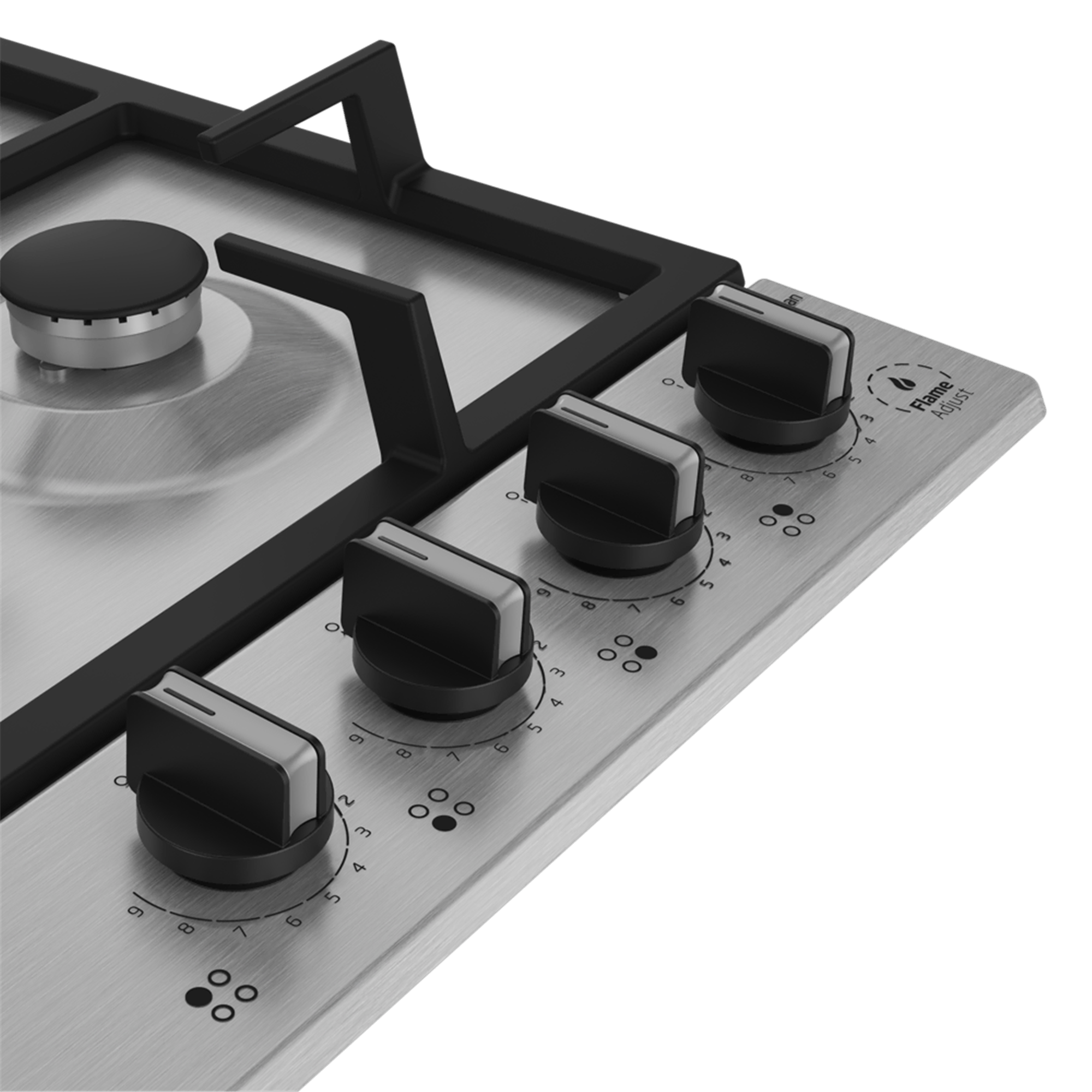 BOMD D 6020 DWKI Gazlı Inoks Metal Tablalı Ocaklar