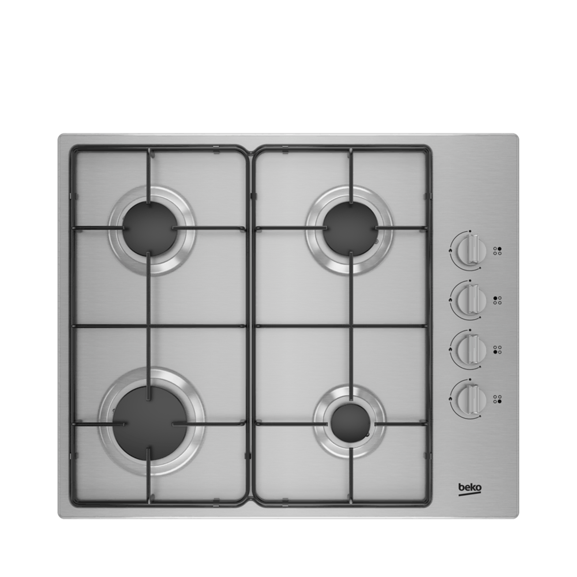 BOML D 6110 EI Gazlı Inoks Metal Tablalı Ocaklar