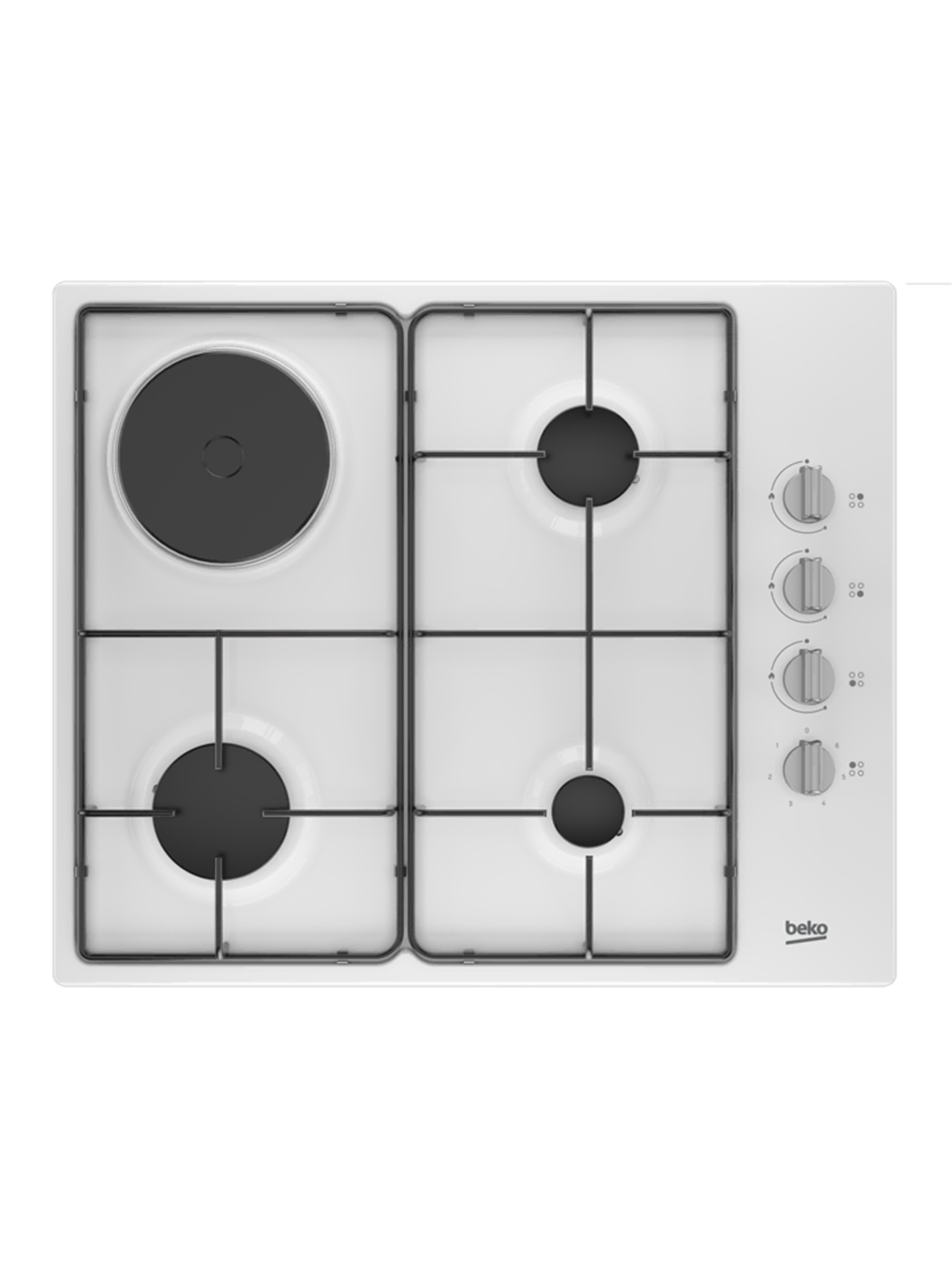 BOXL D 611 EB Gazlı Renkli Metal Tablalı Ocaklar