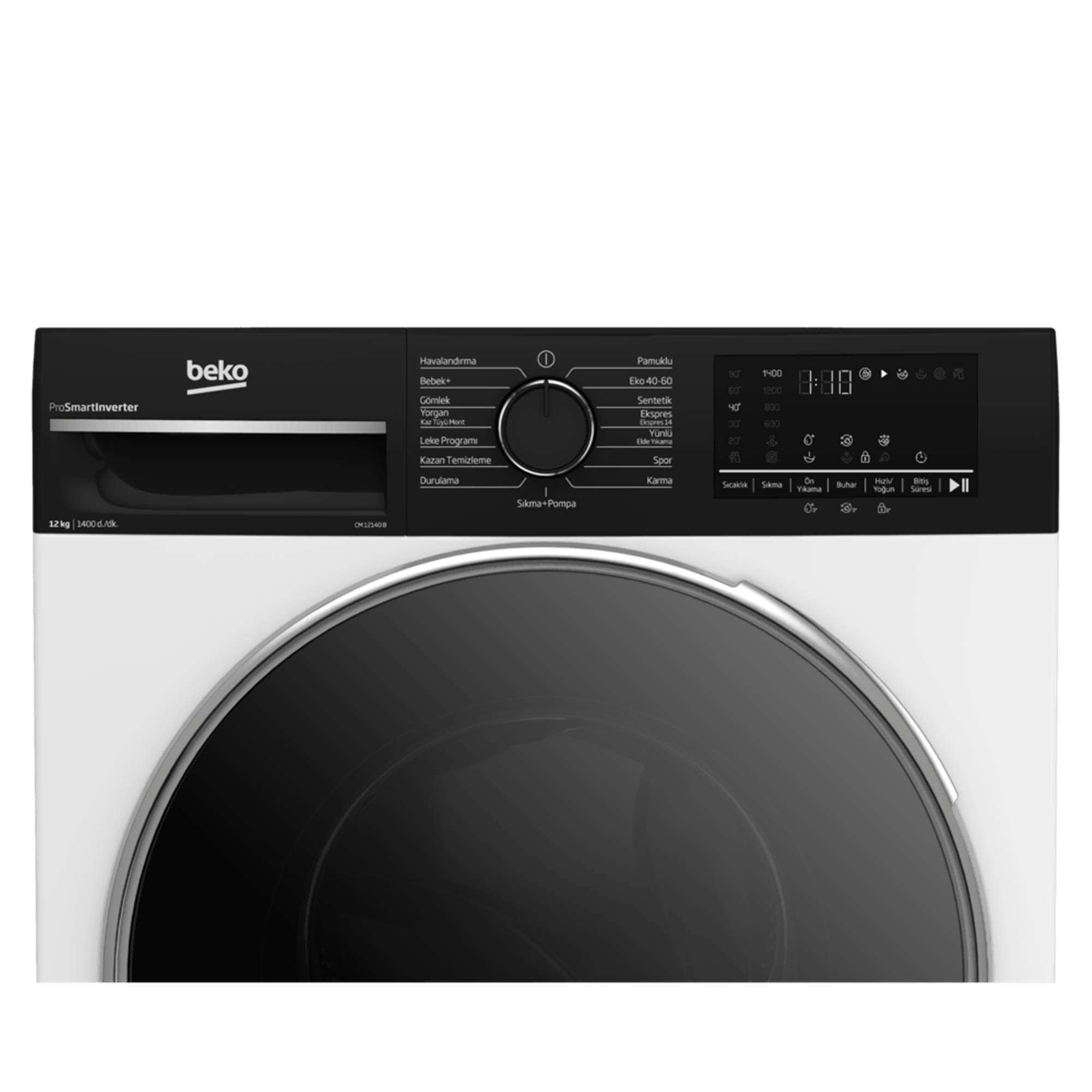 CM 12140 B 12 Kg Çamaşır Makinesi