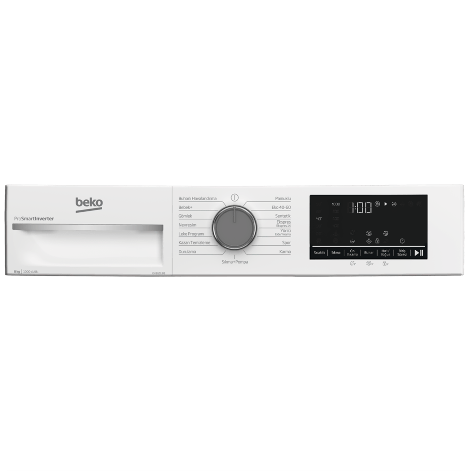 CM 8101 BB Çamaşır Makinesi