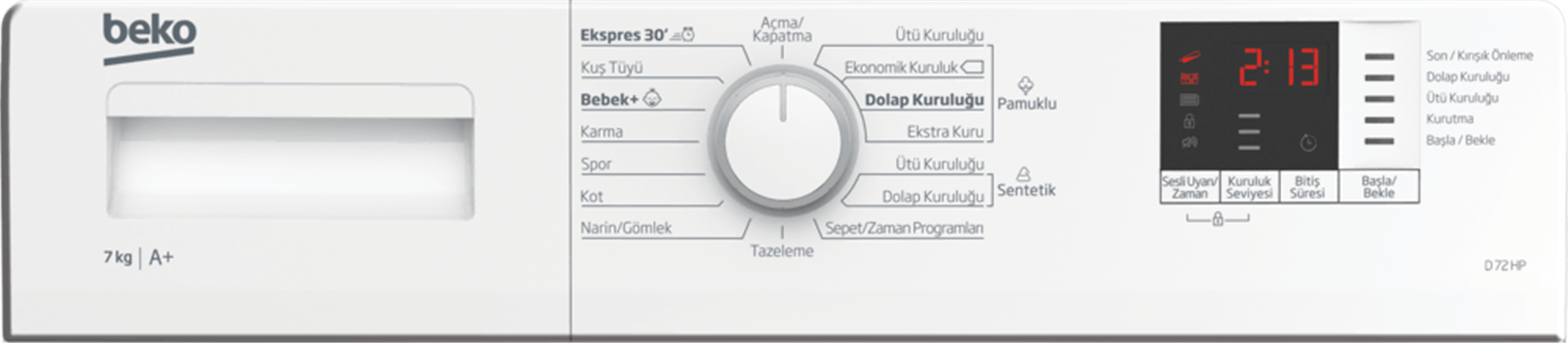 D 72 HP Kurutma Makinesi