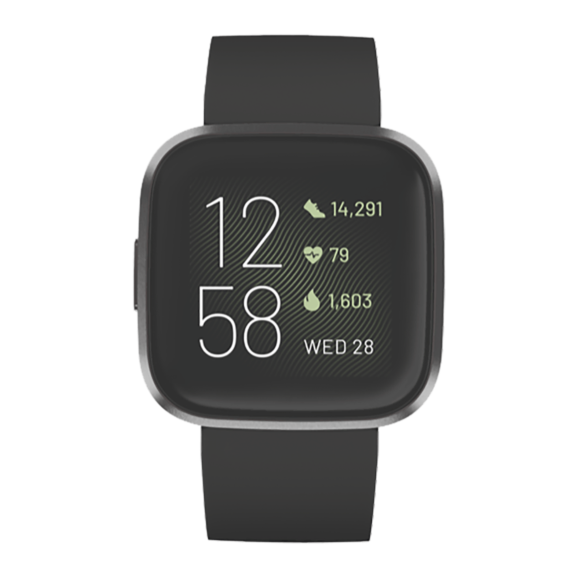 FITBIT VERSA 2 Black/Carbon Giyilebilir Teknoloji