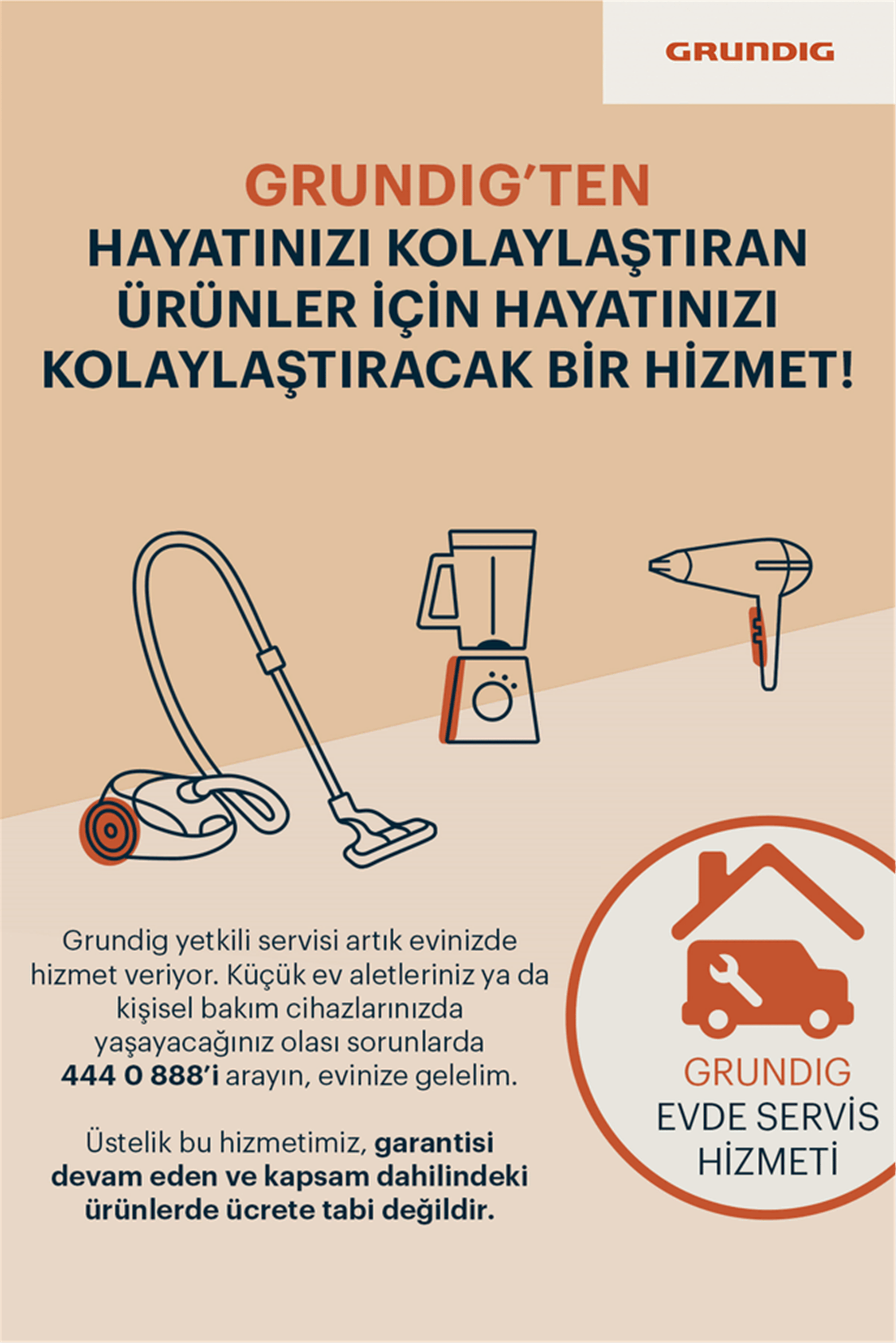 GRUNDIG HD 7880 Saç Kurutma Makinesi