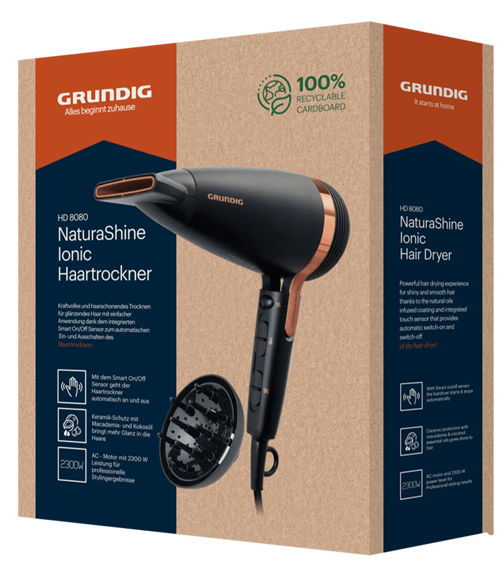 Grundig HD 8080 İyonlu Saç Kurutma Makinesi