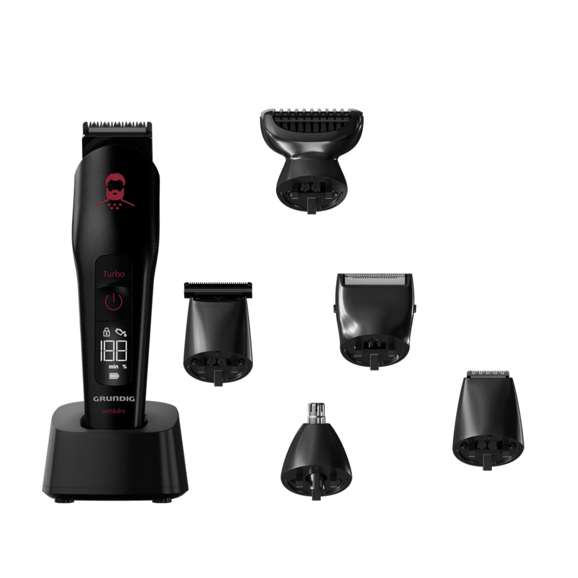 Grundig MGK 9030 Şarjlı Erkek Bakım Seti