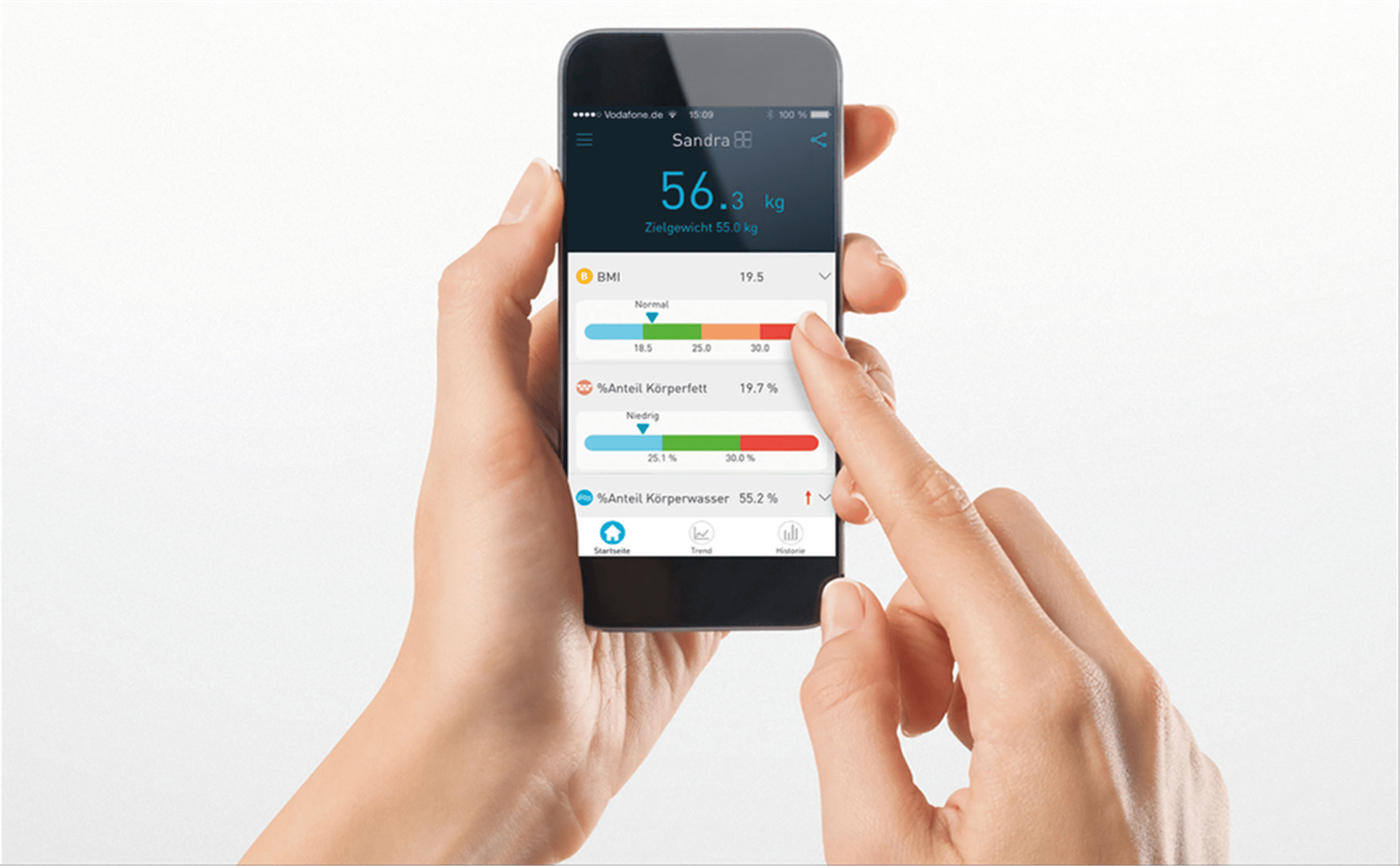 GRUNDIG PS 6610 Sensimeter Bluetooth Tartı Baskül