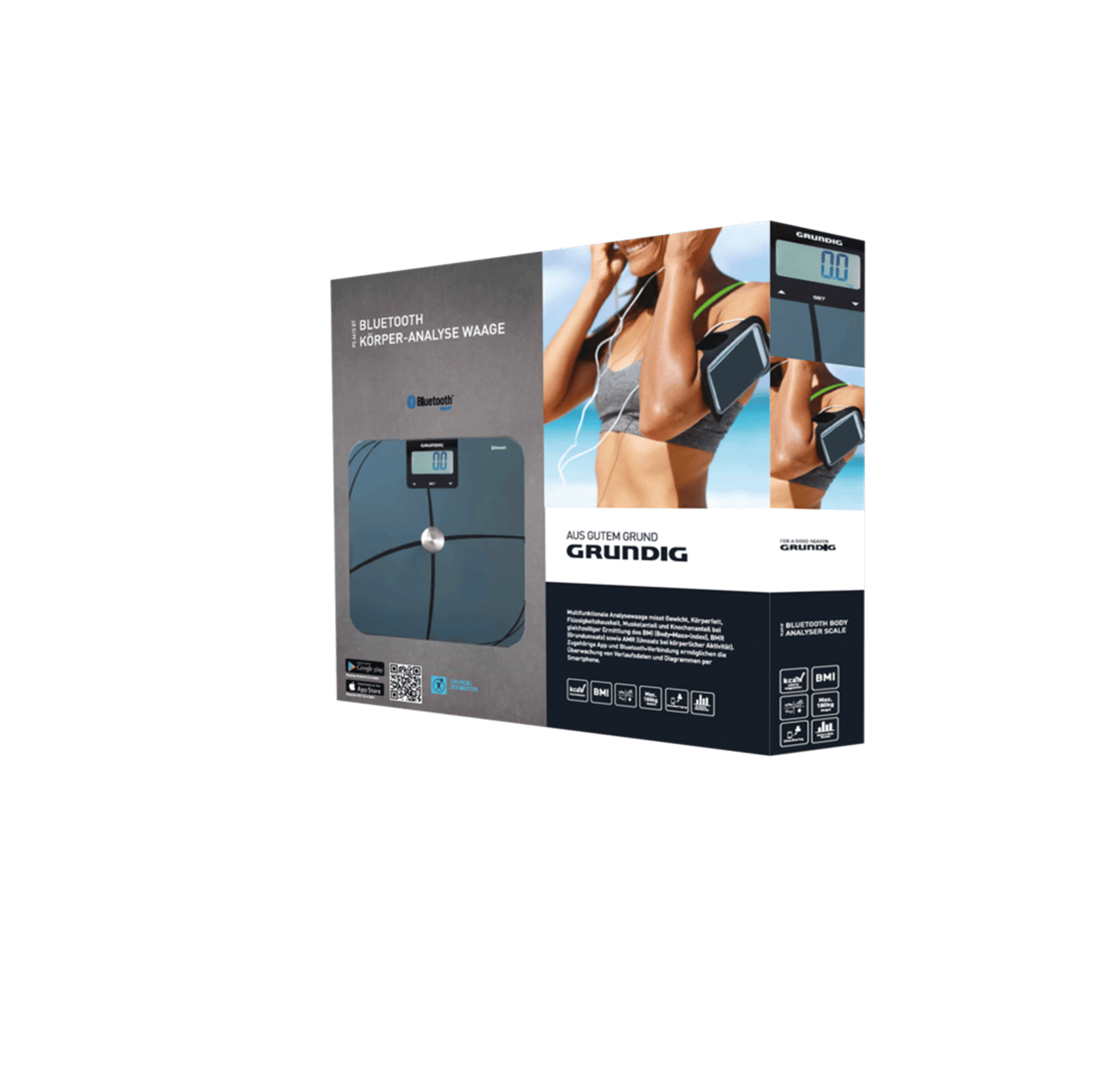 GRUNDIG PS 6610 Sensimeter Bluetooth Tartı Baskül