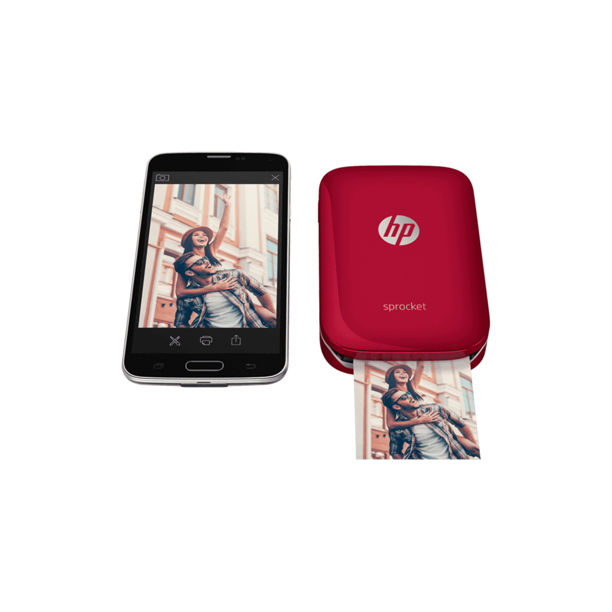 HP Sprocket Foto Yazıcı Kırmızı Fotoğraf Yazıcıları