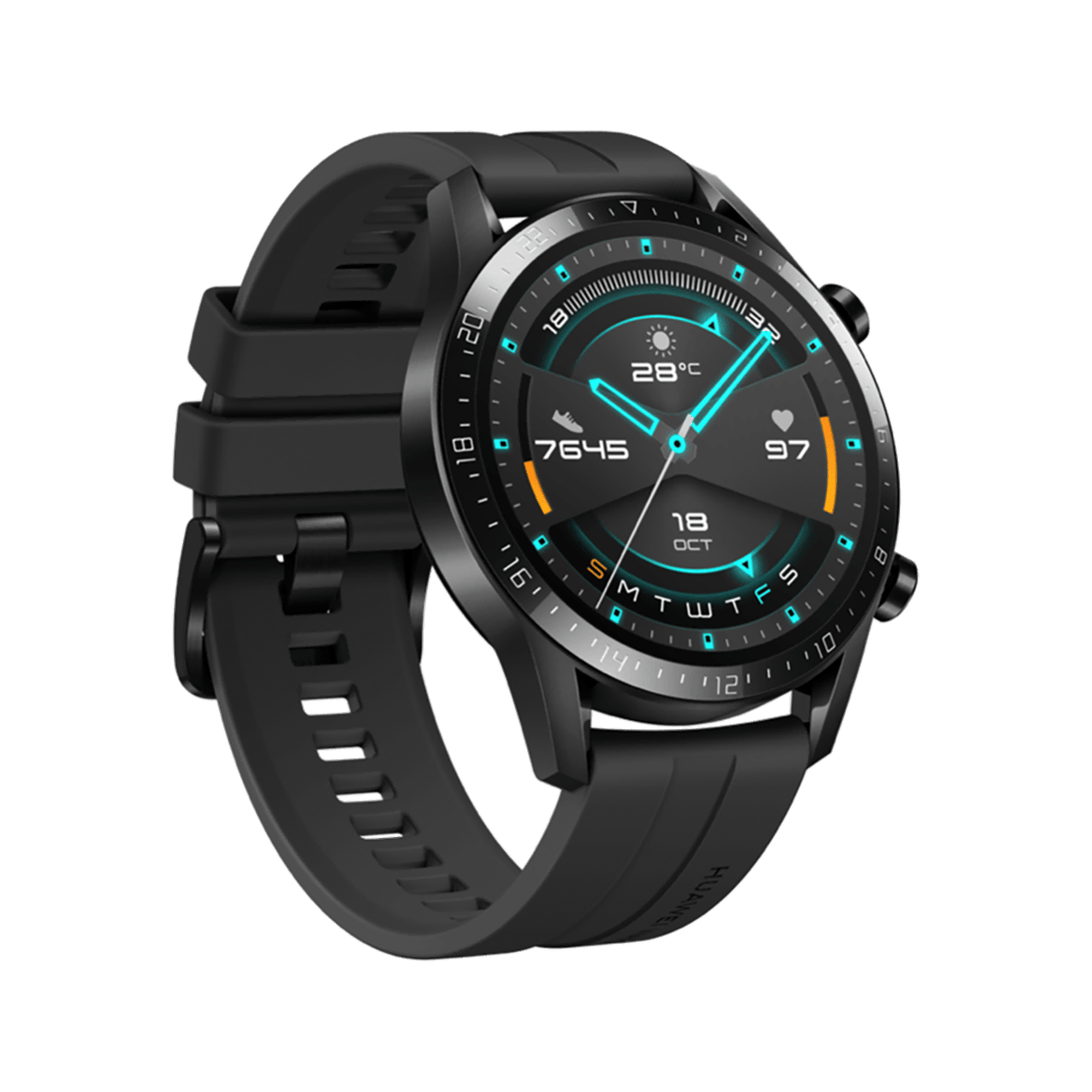 Huawei Watch GT 2 46mm Sport Siyah Giyilebilir Teknoloji
