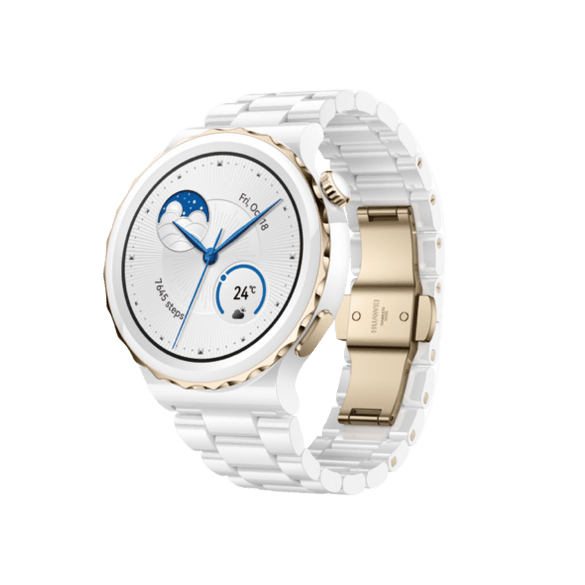 Huawei Watch GT3 Pro 43mm Seramik Beyaz Giyilebilir Teknoloji