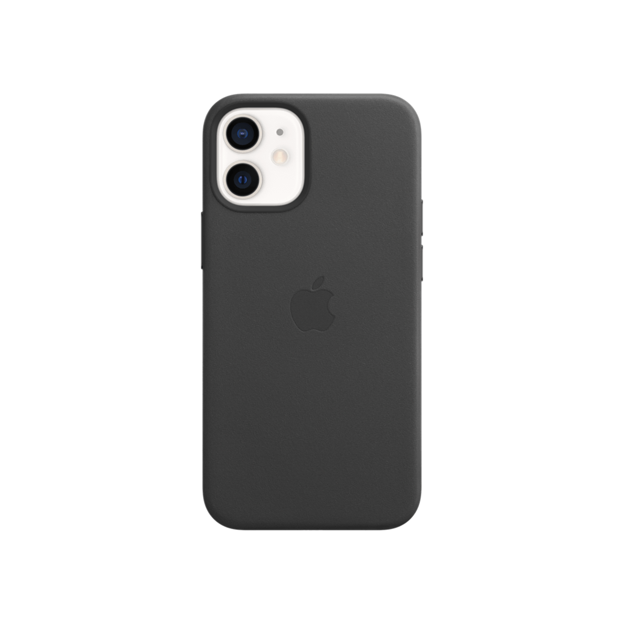 iPhone 12 mini Deri Kılıf Siyah Cep Telefonu Aksesuarları