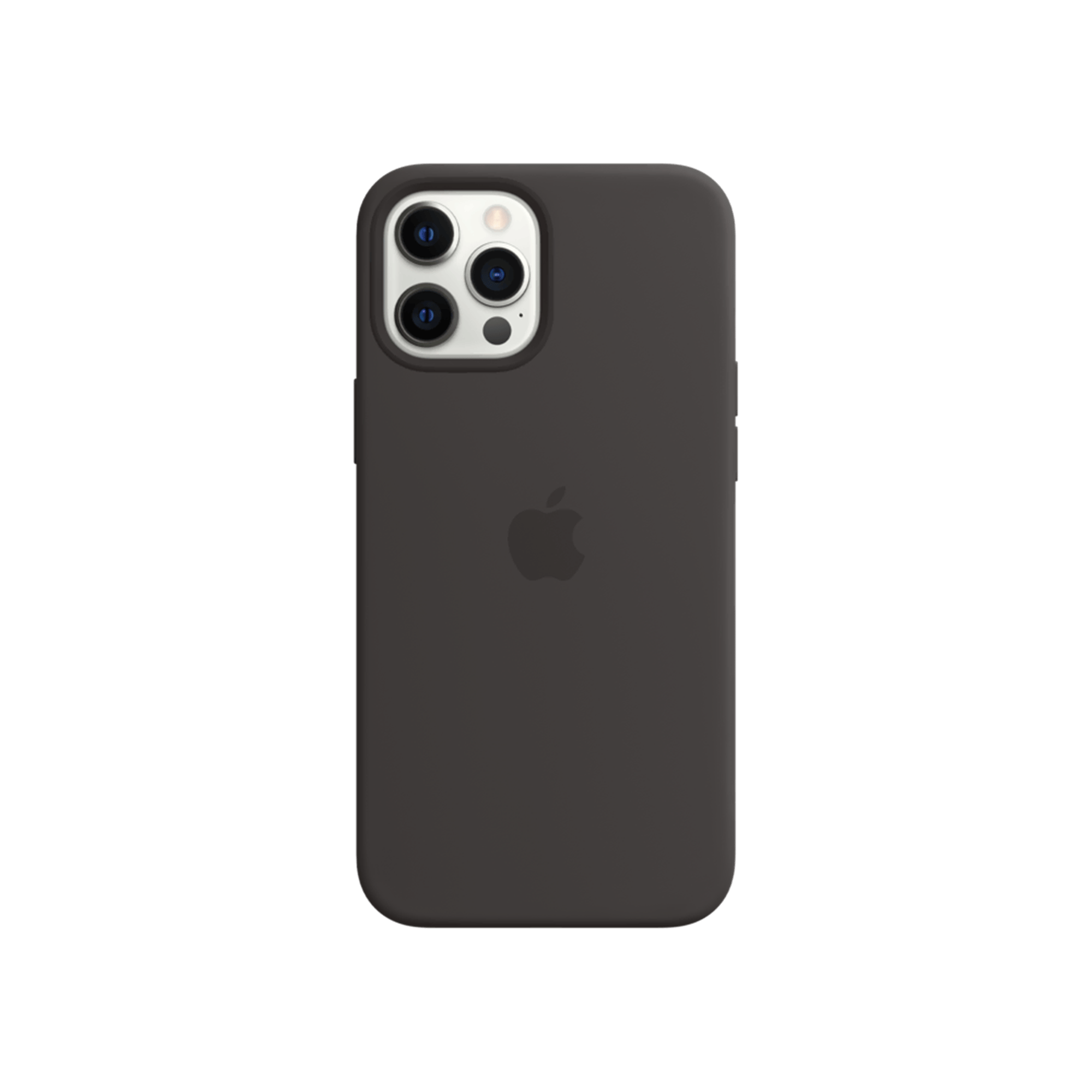 iPhone 12 Pro Max Silikon Kılıf Siyah Cep Telefonu Aksesuarları