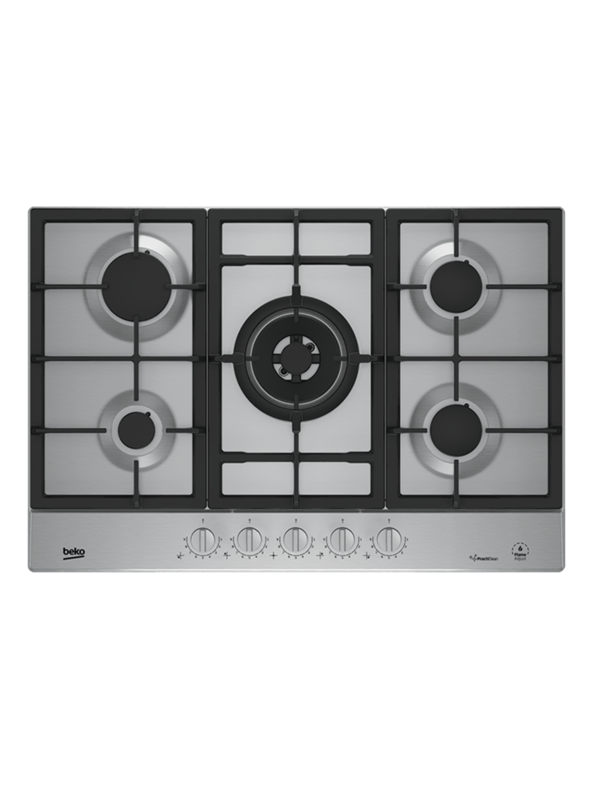 KOMW 75250 DI Gazlı Inoks Metal Tablalı Ocaklar