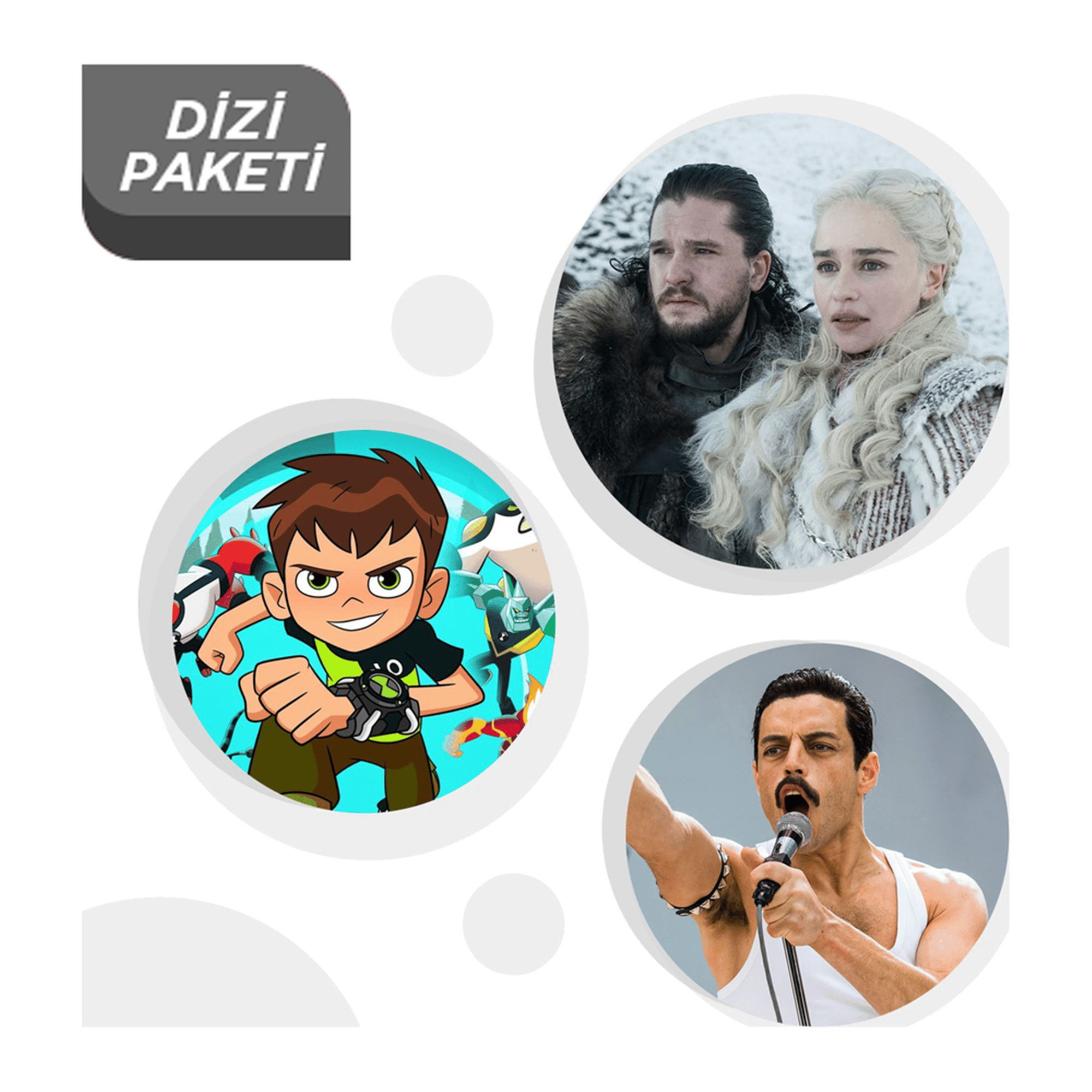 MODÜLLÜ A.YILDIZI+DIZI/AV. Y.PAKETI Televizyon
