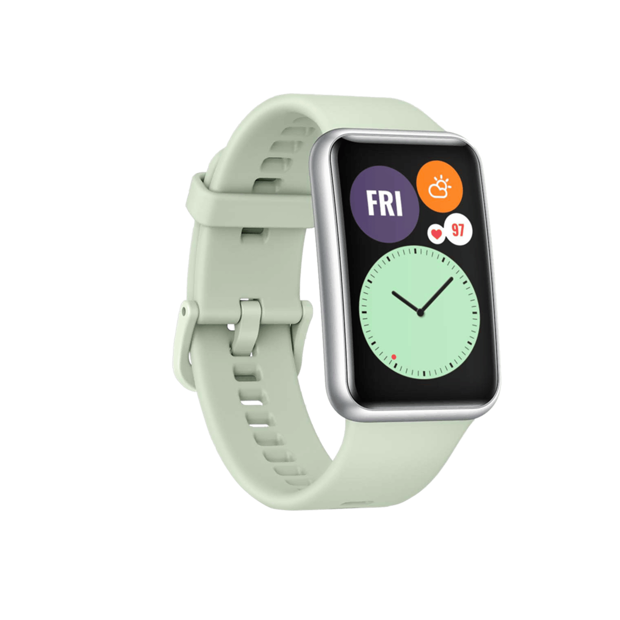 New Huawei Watch Fit STIA-B09 Green Giyilebilir Teknoloji
