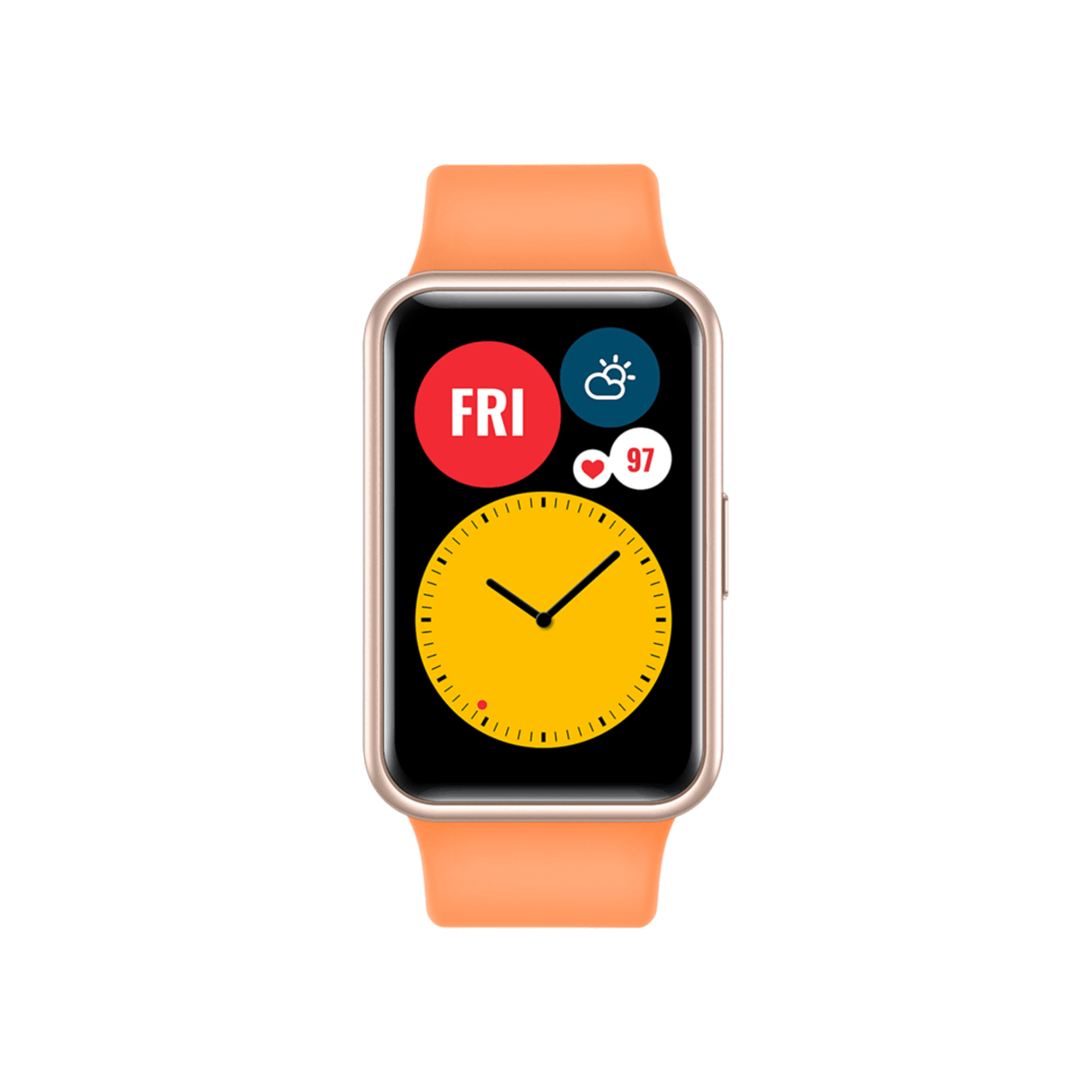 New Huawei Watch Fit Stia-B09 Orange Giyilebilir Teknoloji