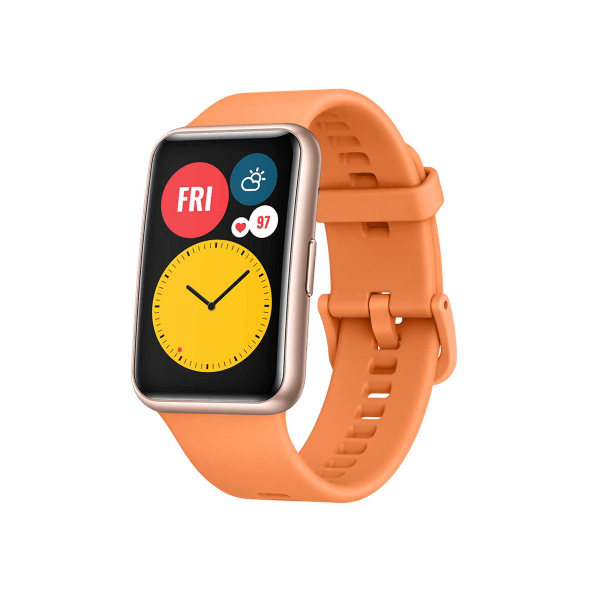 New Huawei Watch Fit Stia-B09 Orange Giyilebilir Teknoloji