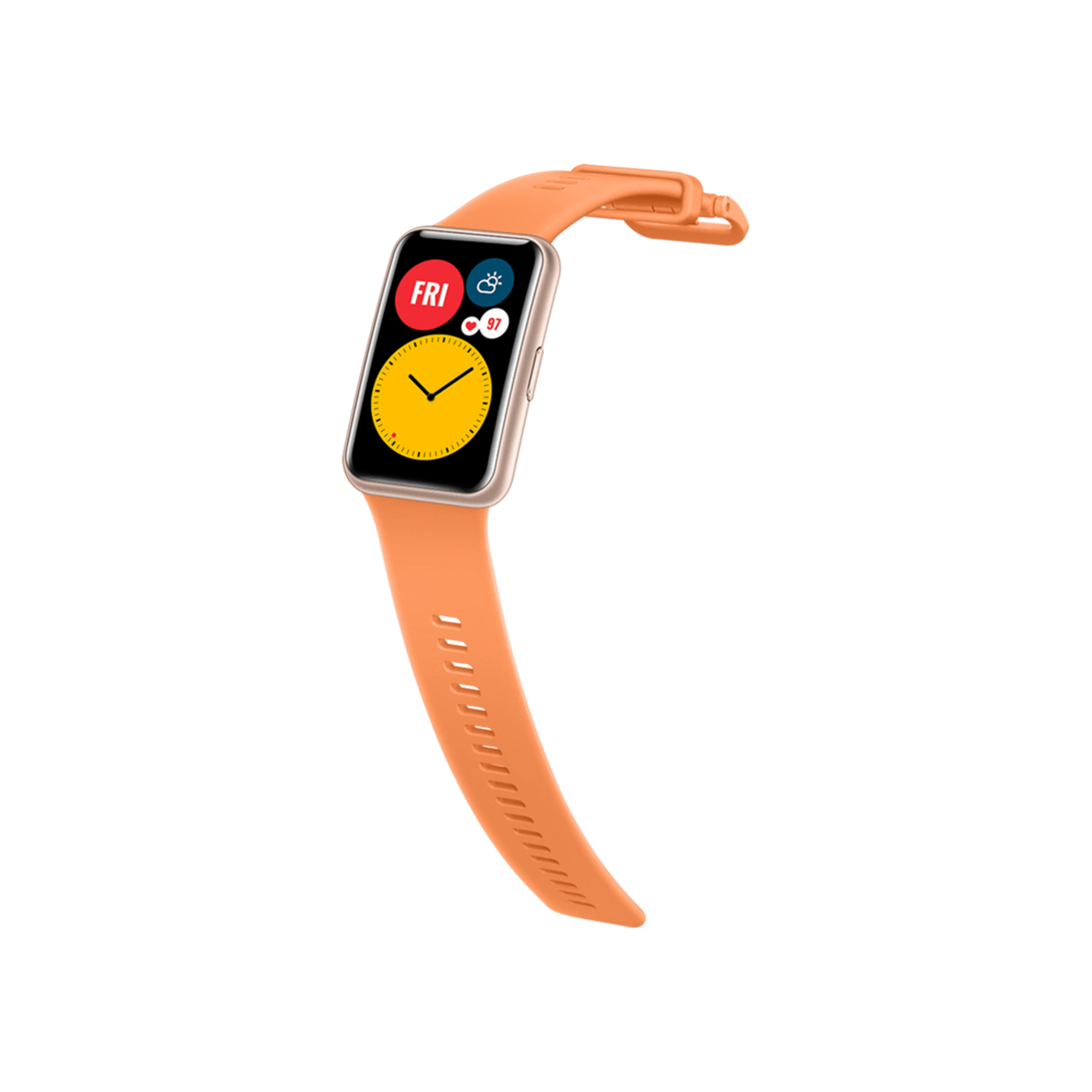 New Huawei Watch Fit Stia-B09 Orange Giyilebilir Teknoloji