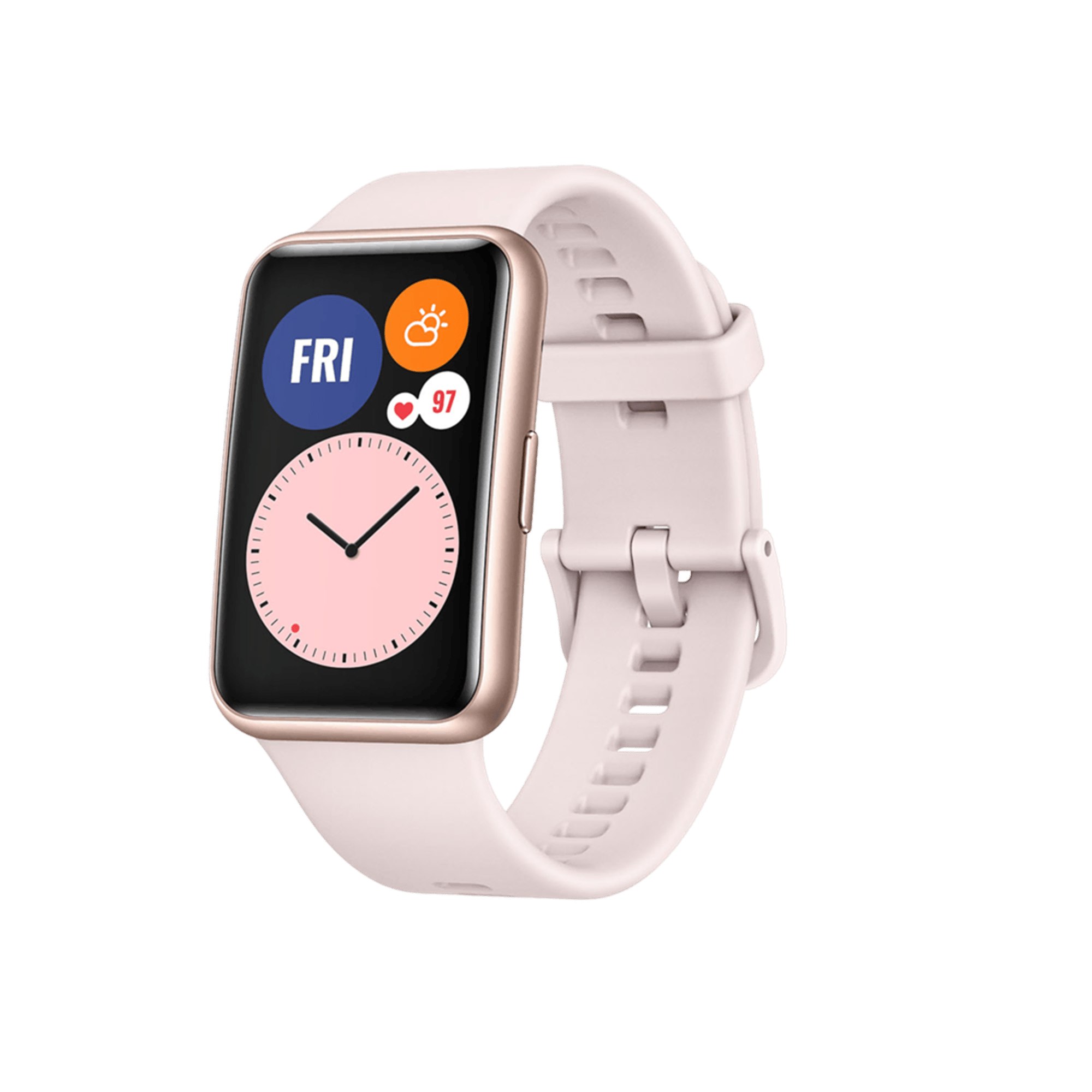 New Huawei Watch Fit STIA-B09 Pink Giyilebilir Teknoloji
