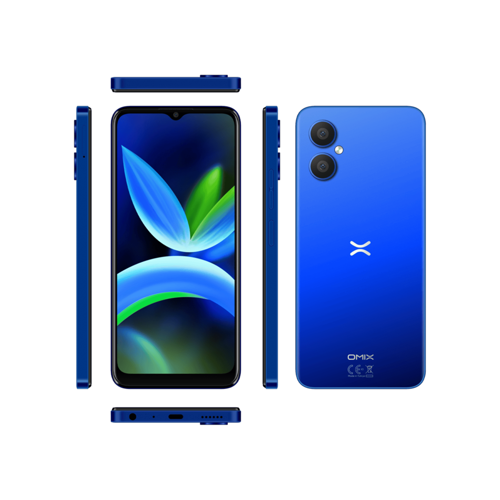 OMIX X3 4/64GB Mavi Android Telefon Modelleri
