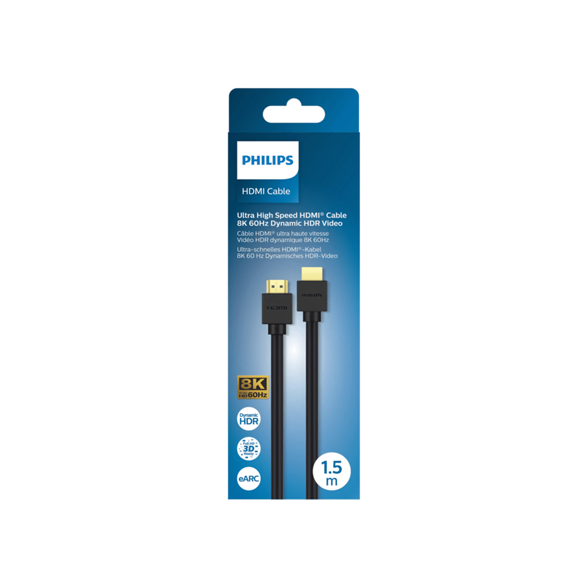 Philips HDMI 2.1 Kablo 1.5m Çevre Birimleri
