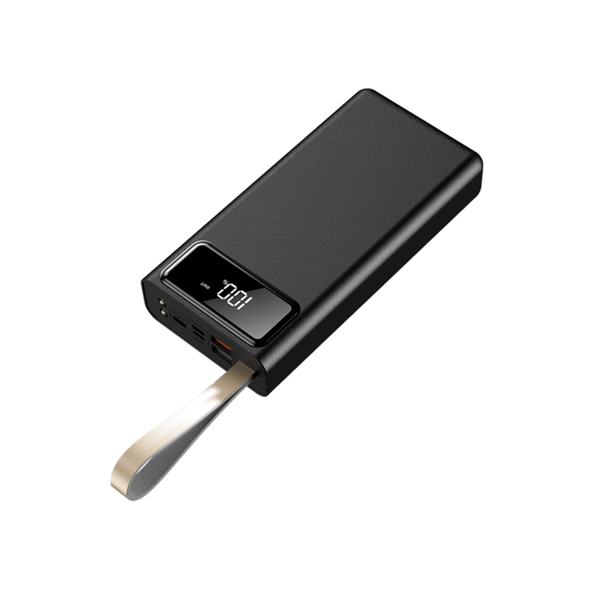 Robor R730+ Powerbank 30.000 mAh Siyah Cep Telefonu Aksesuarları