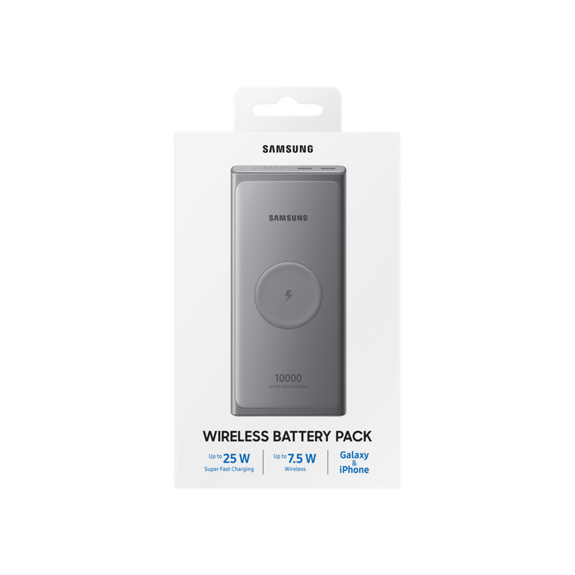 Samsung 10000mAh Kblsuz Pbank Cep Telefonu Aksesuarları