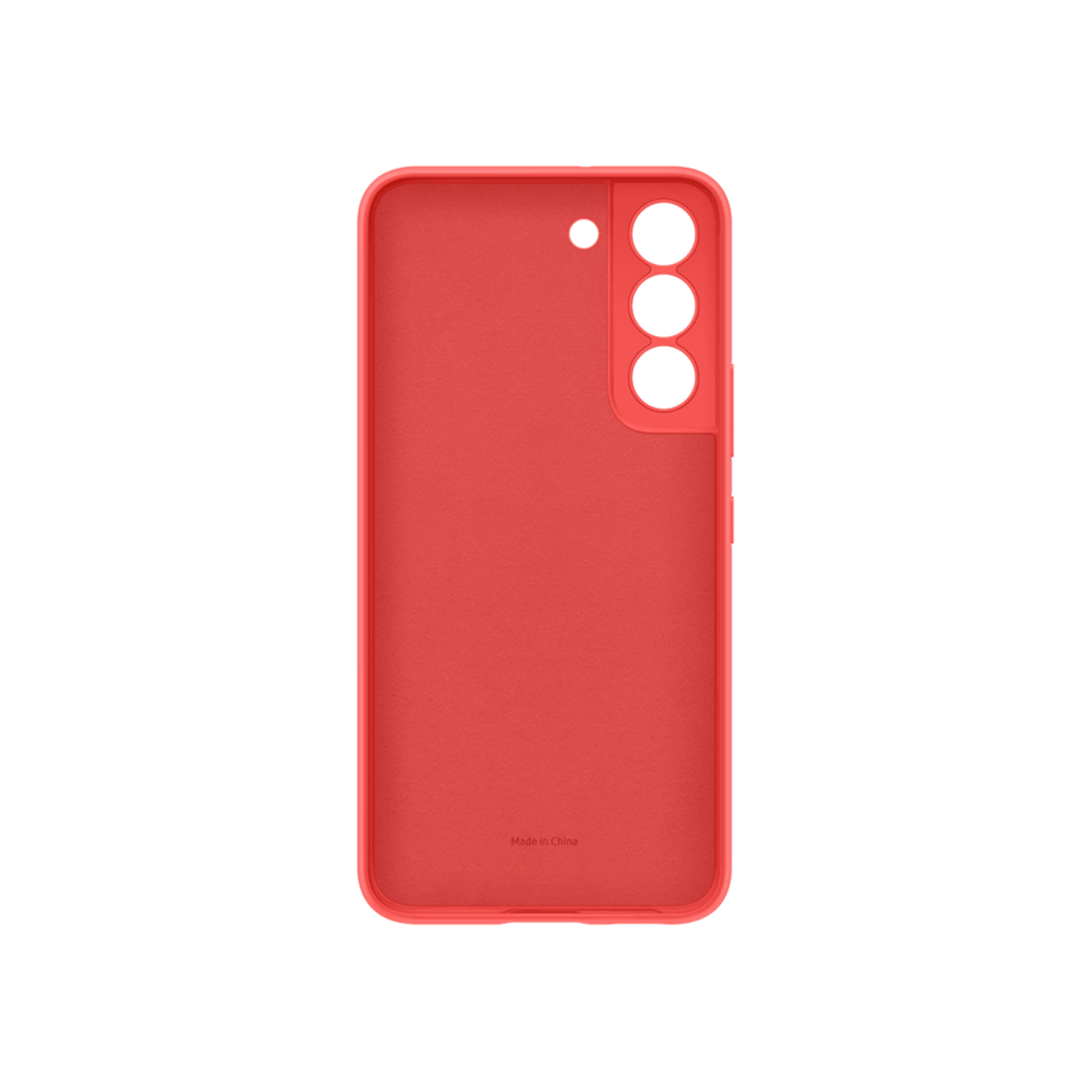 Samsung Galaxy S22 SilikonKlıf - Krmzı Telefon Kılıfı