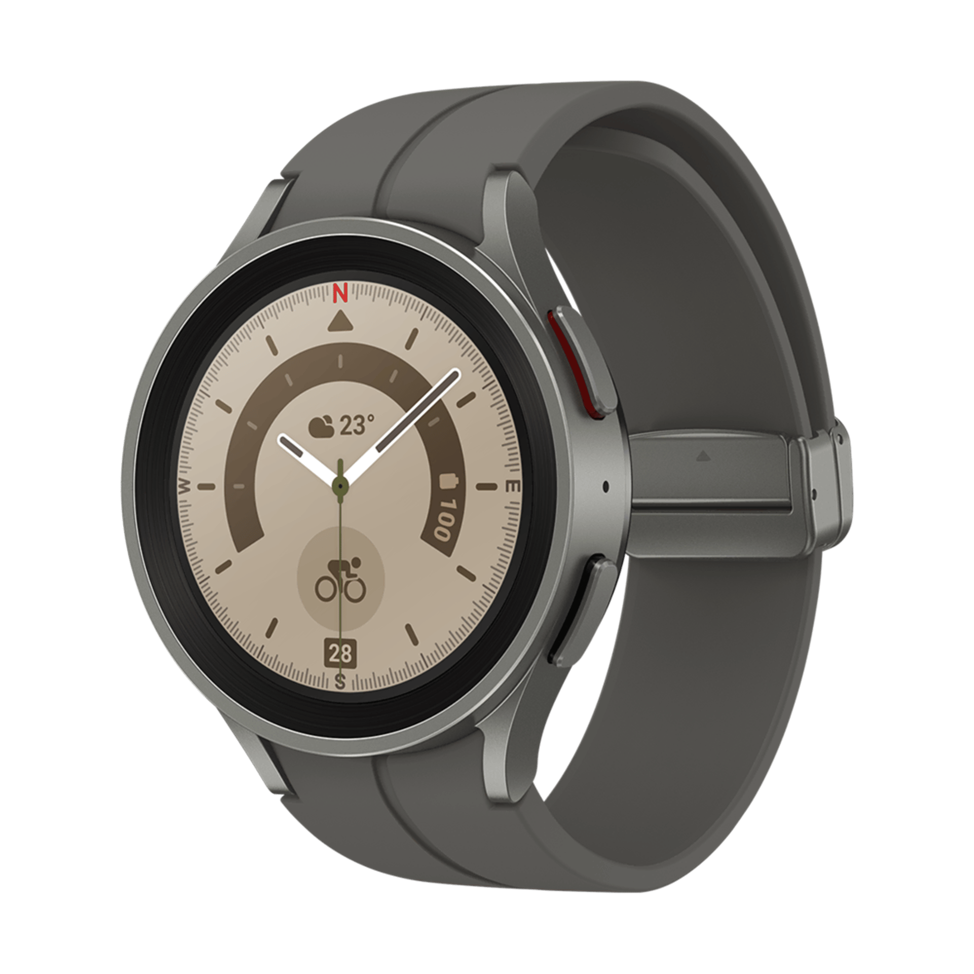 Samsung Galaxy Watch5 Pro Gri Titanyum Akıllı Saat