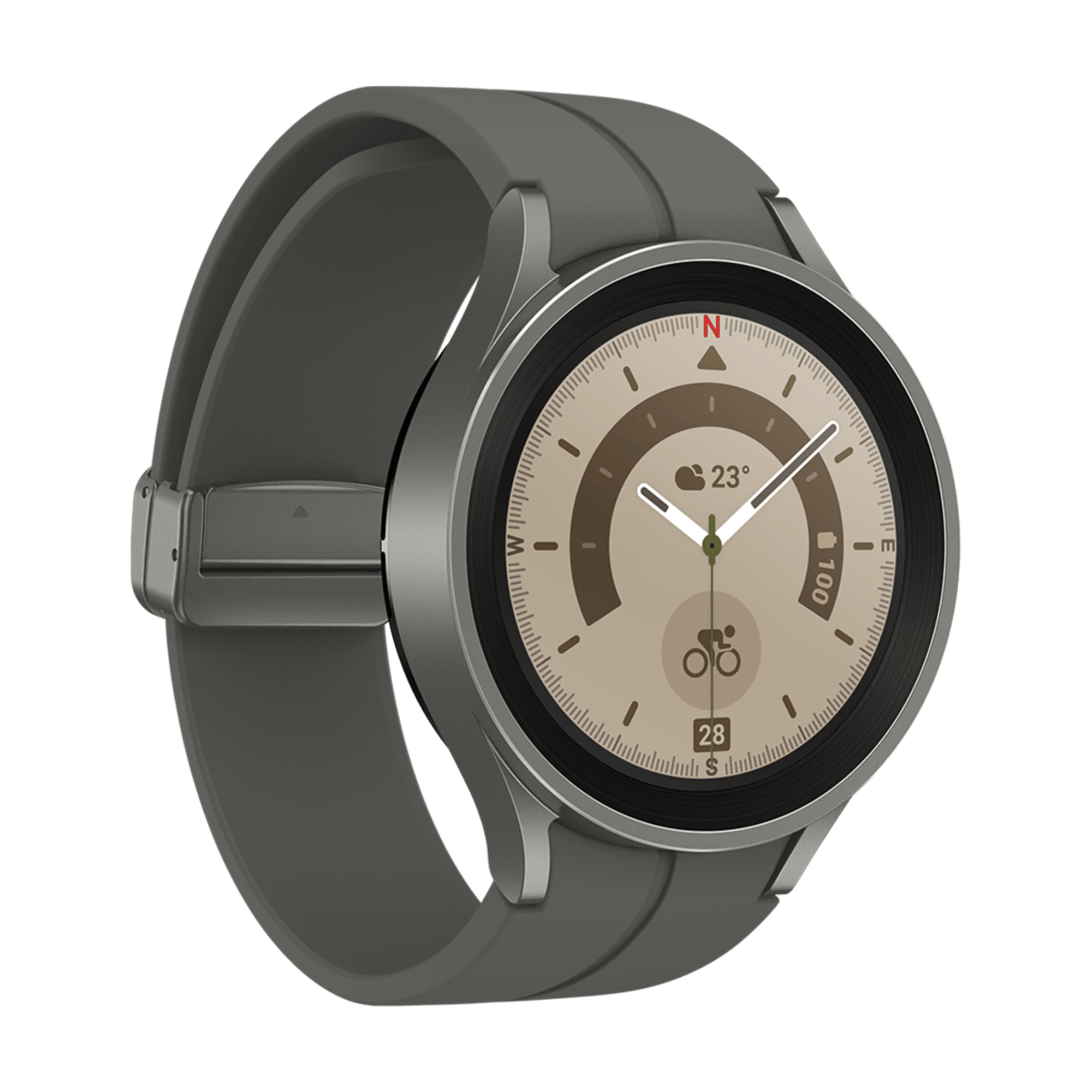Samsung Galaxy Watch5 Pro Gri Titanyum Akıllı Saat