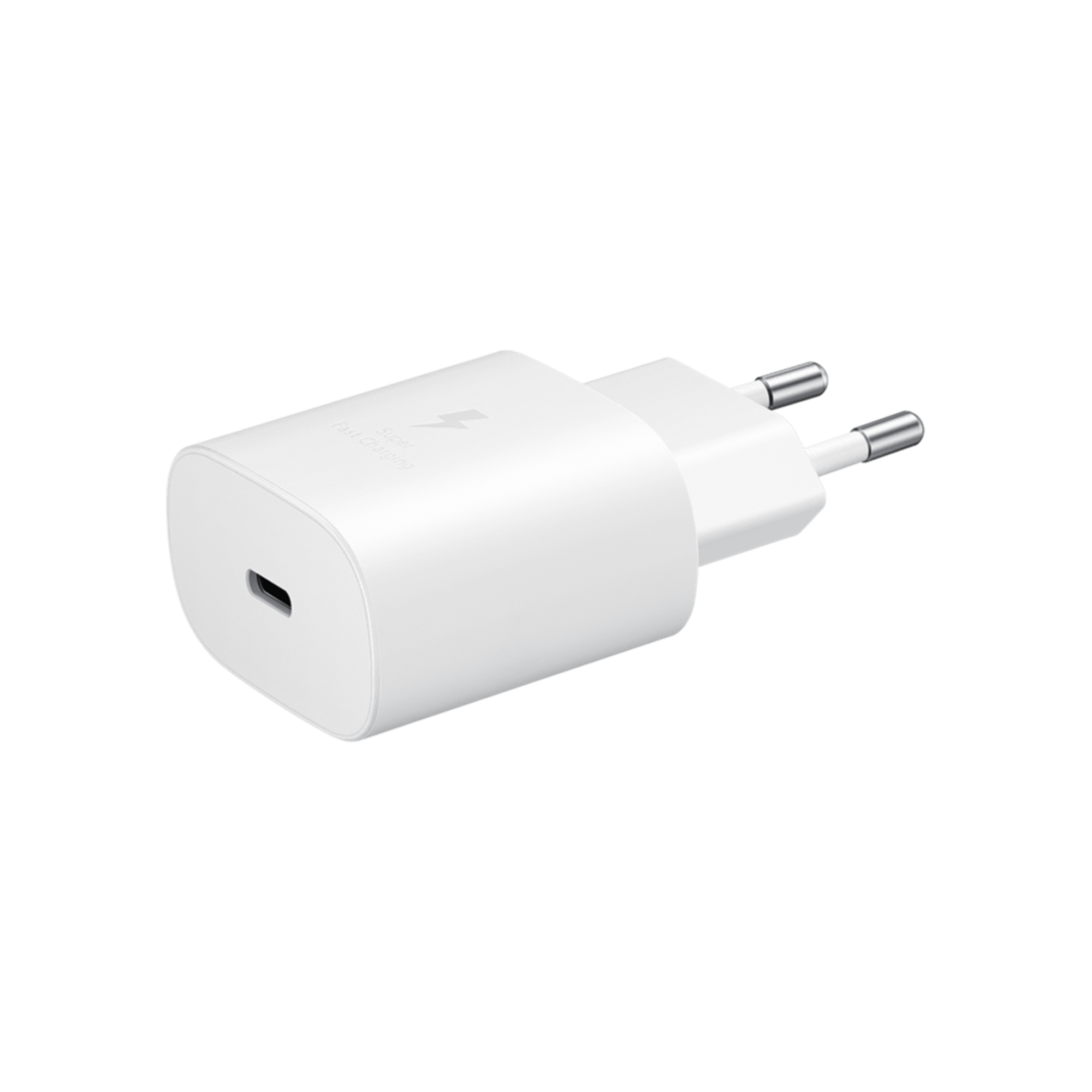 Samsung TypeC Hızlı ŞarjAdaptör25W-Beyaz Şarj Cihazları