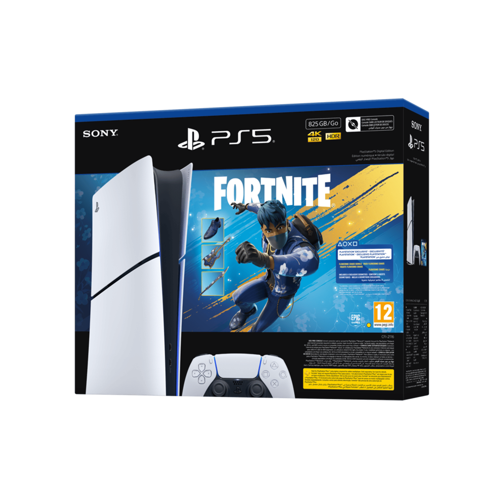 SONY PLAYSTATION5 DIGITAL/FORTNITEV2 BDL Oyun Konsolu