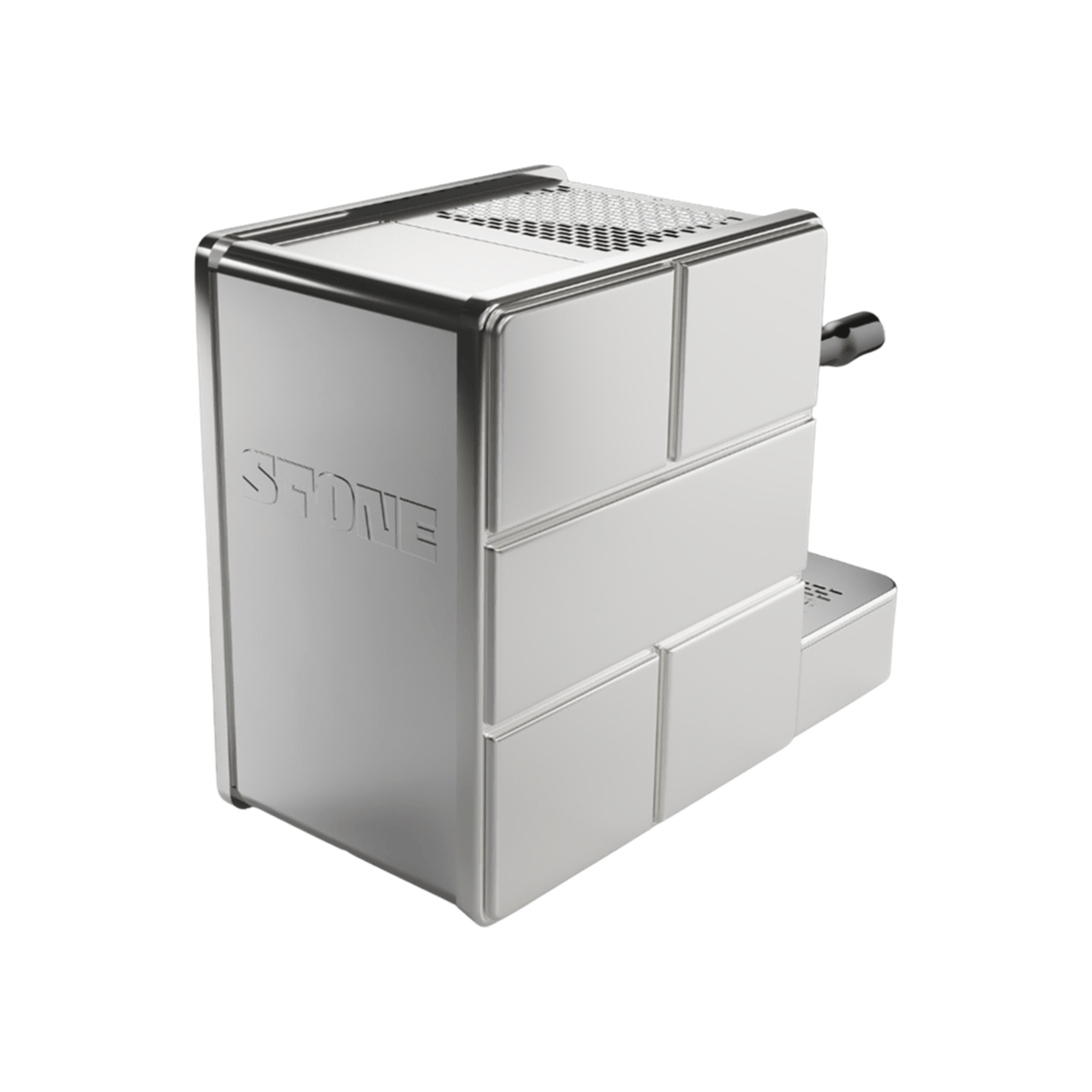Stone Mine Premium Kahve Makinesi Chrome Espresso Makinesi