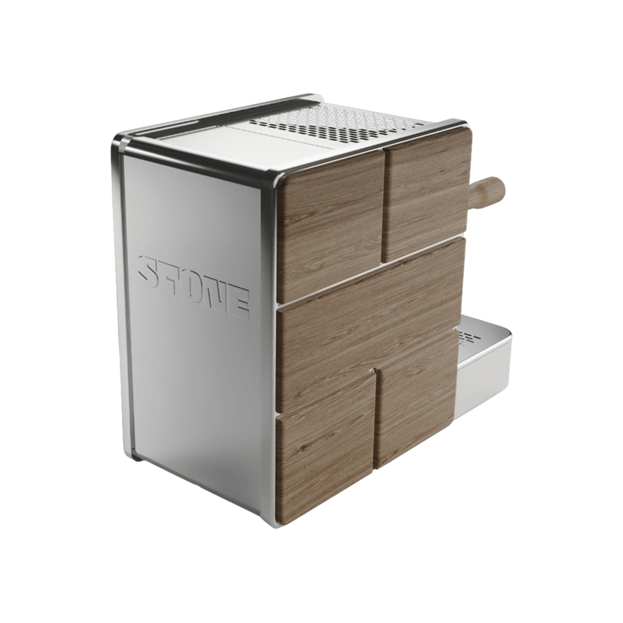 Stone Mine Premium Kahve Makinesi Wood Espresso Makinesi