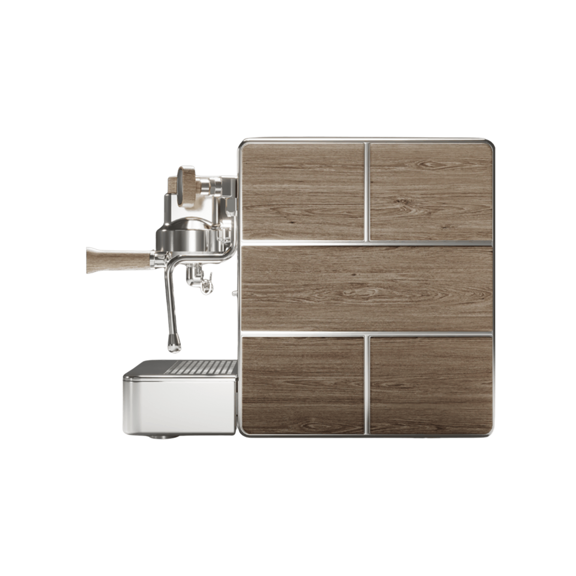 Stone Mine Premium Kahve Makinesi Wood Espresso Makinesi