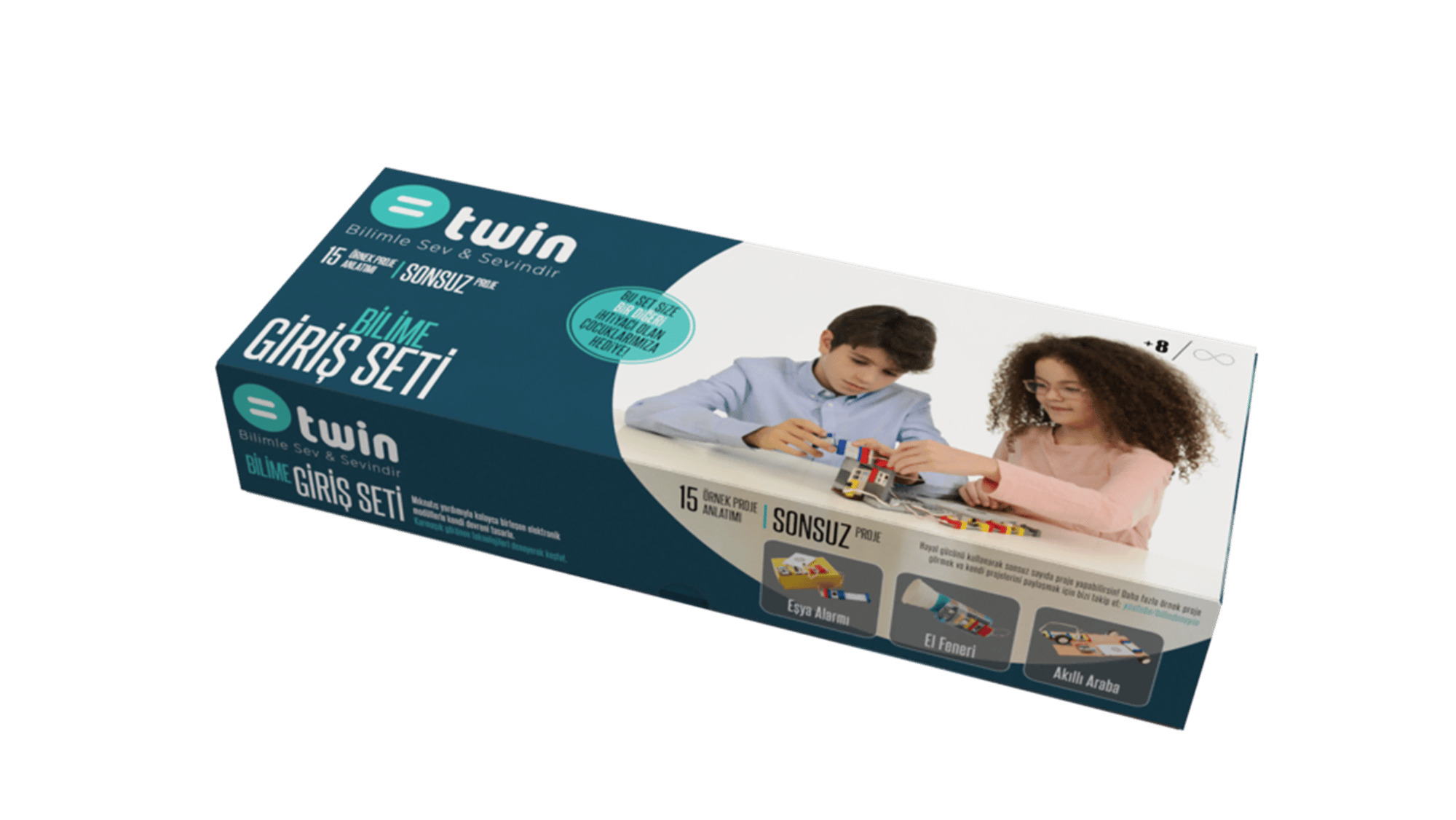 Twin Bilime Giriş Seti Philips TV