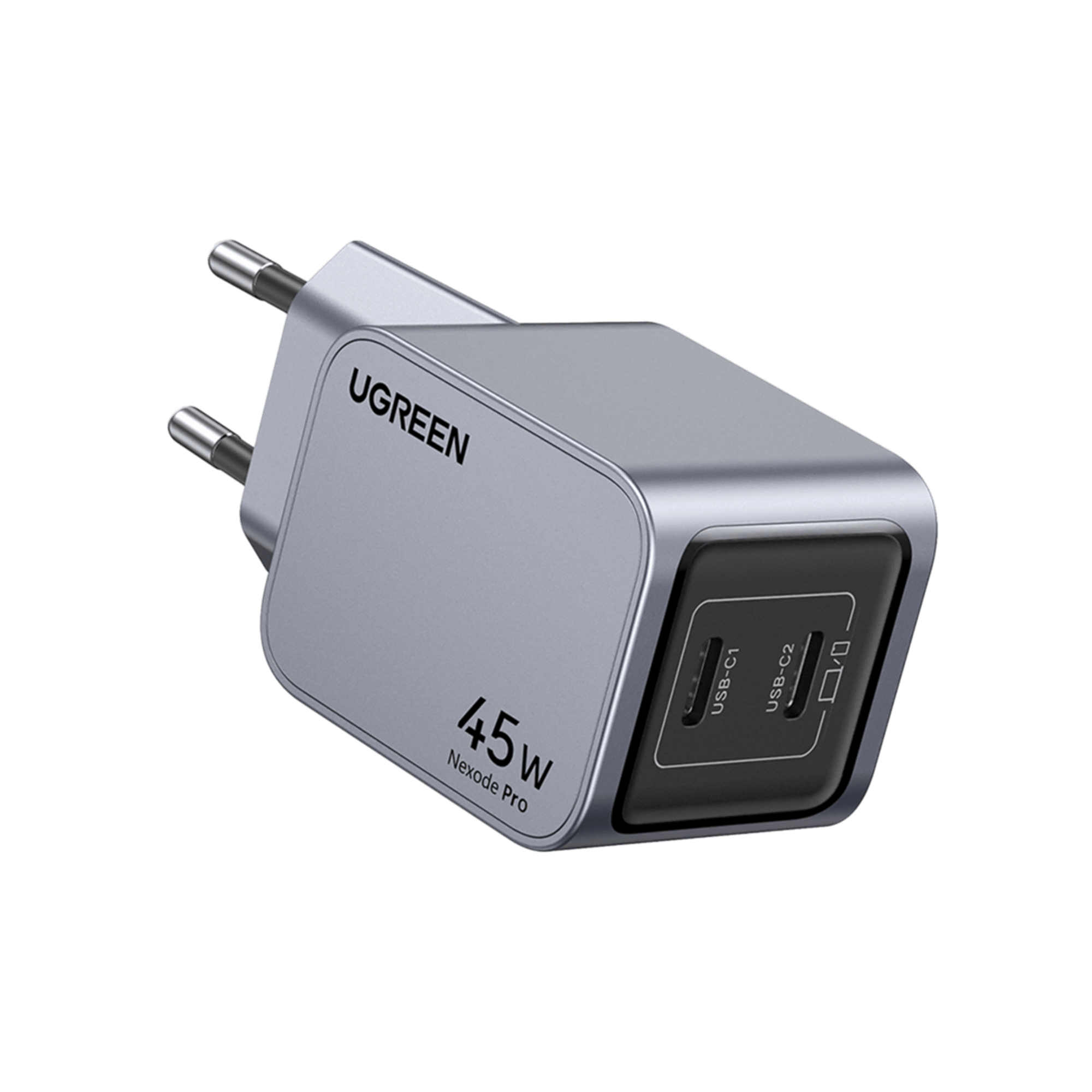 UGREEN Nexode Pro 45W Şarj Cihazı, Gri Cep Telefonu Aksesuarları