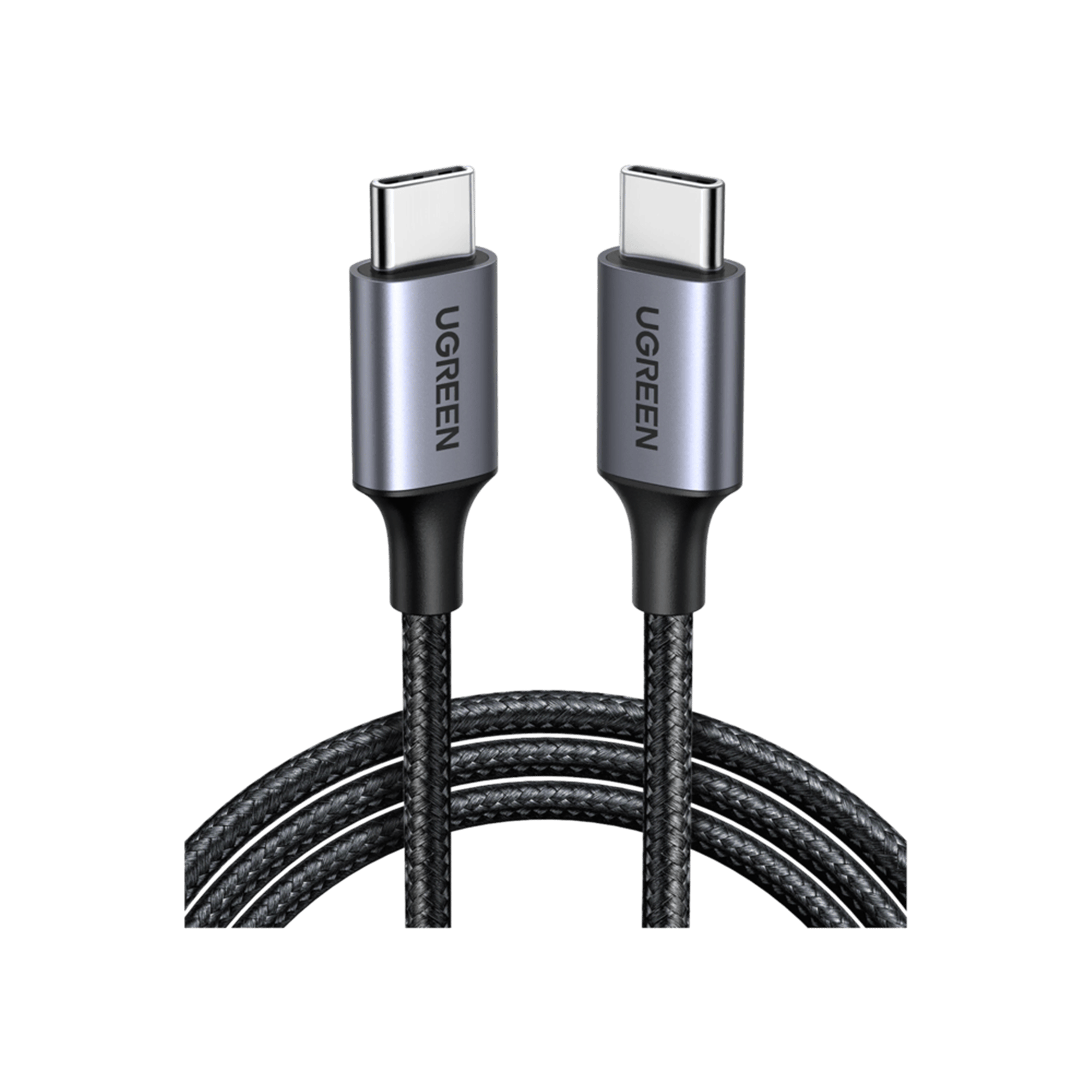 UGREEN USB-C 60W Örgülü Kablo Syh 1M Cep Telefonu Aksesuarları