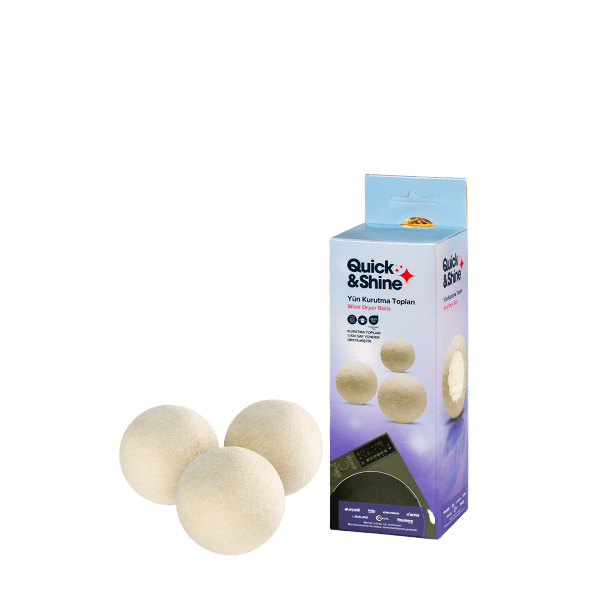 Yün Kurutma Topları Kurutma Makinesi Temizlik ve Bakım Ürünleri