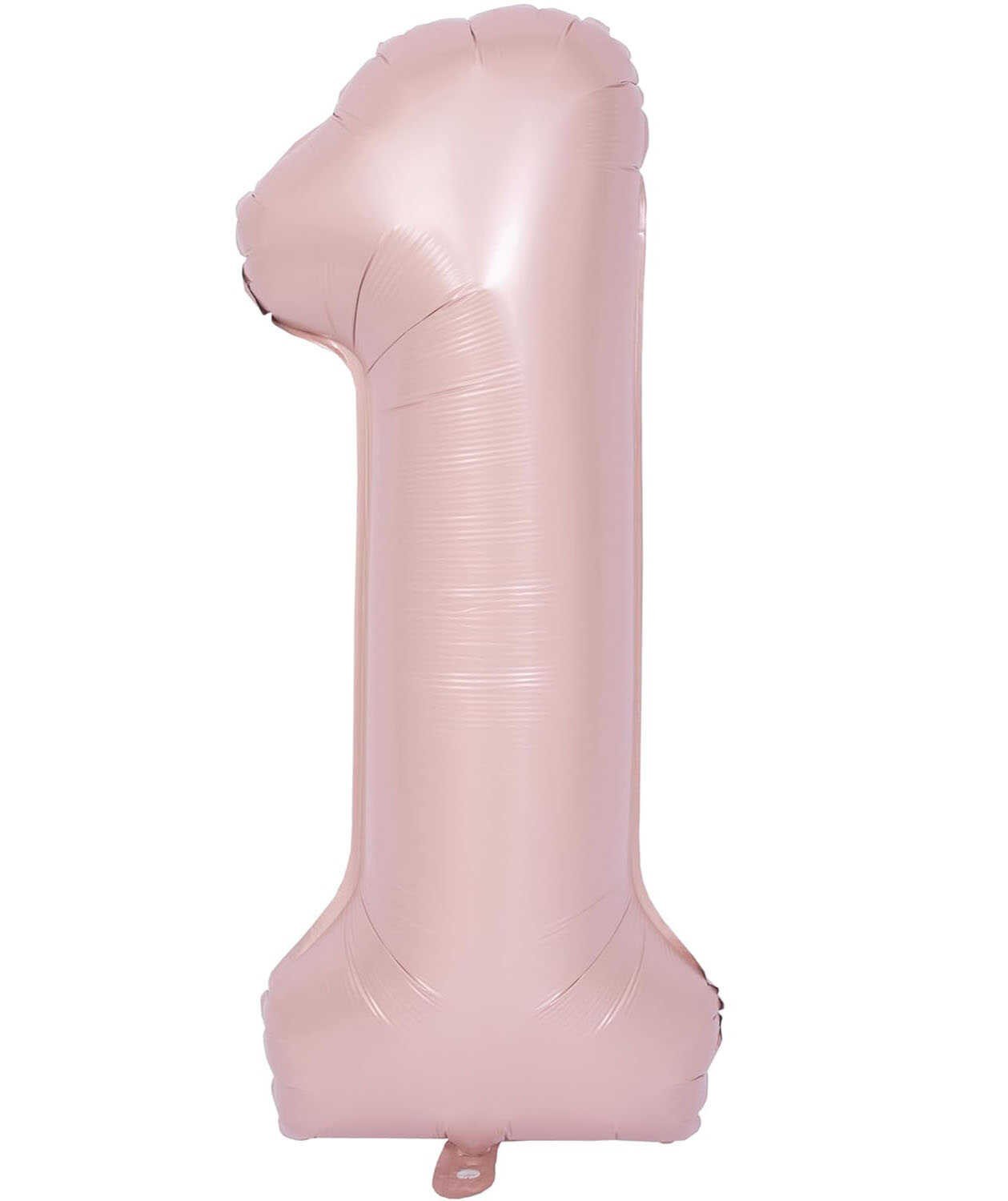 1 Pembe Saten Folyo Balon