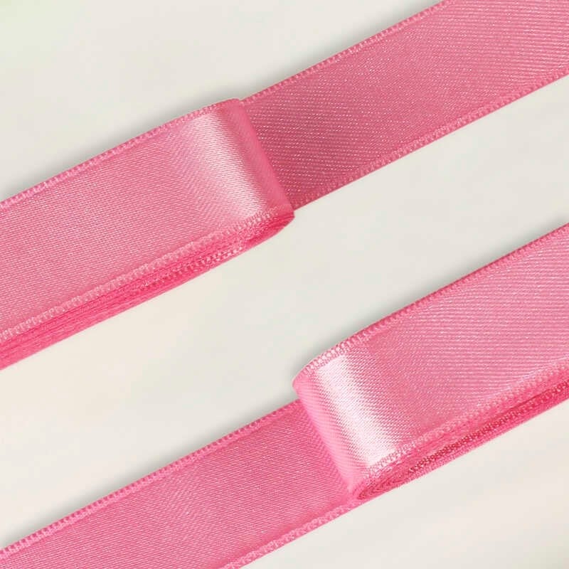 2 cm Saten Pembe Kurdele