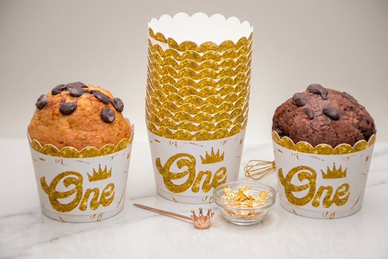 25'li One Yazılı Cupcake Kek Kalıbı